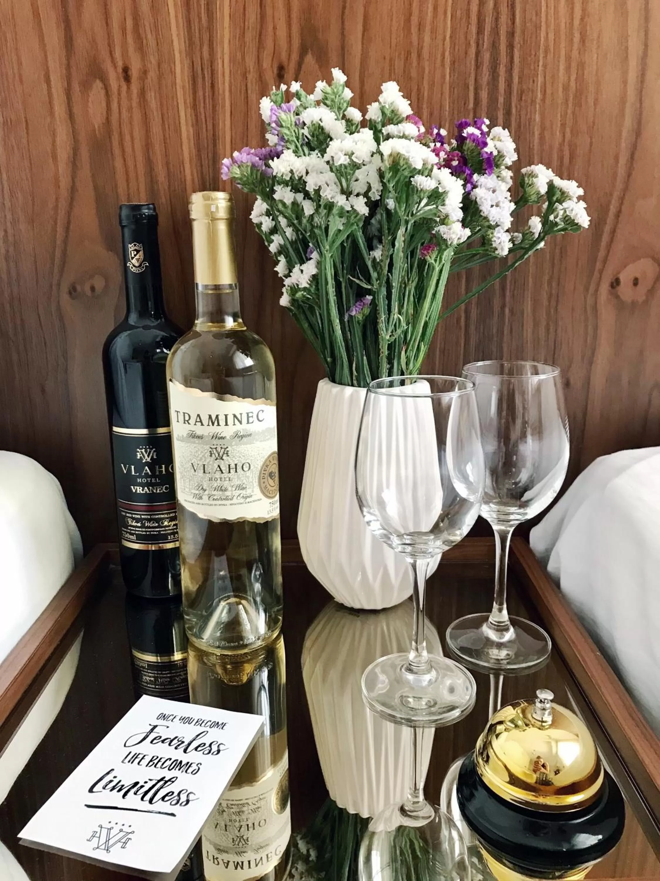 Alcoholic drinks in Hotel Vlaho