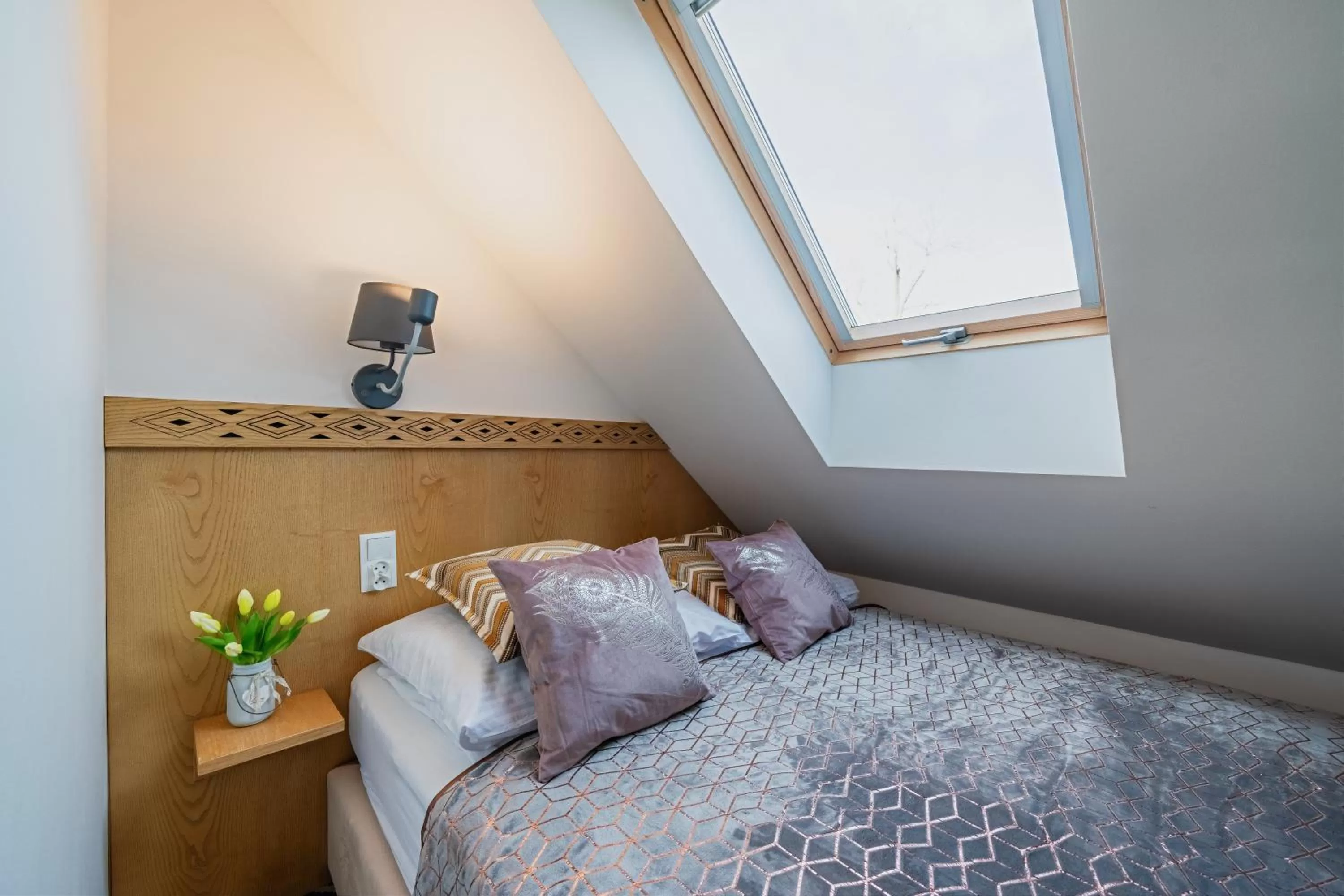 Bedroom, Bed in Serce Tatr Residence Zakopane - blisko Krupówek