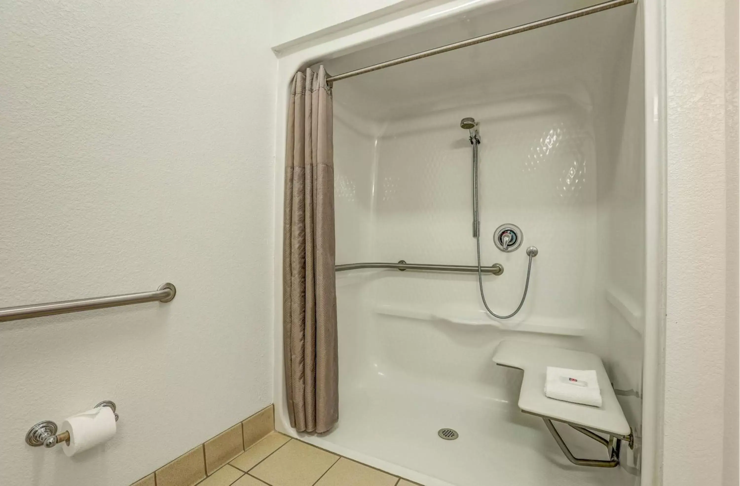 Bathroom in Motel 6-Lemoore, CA