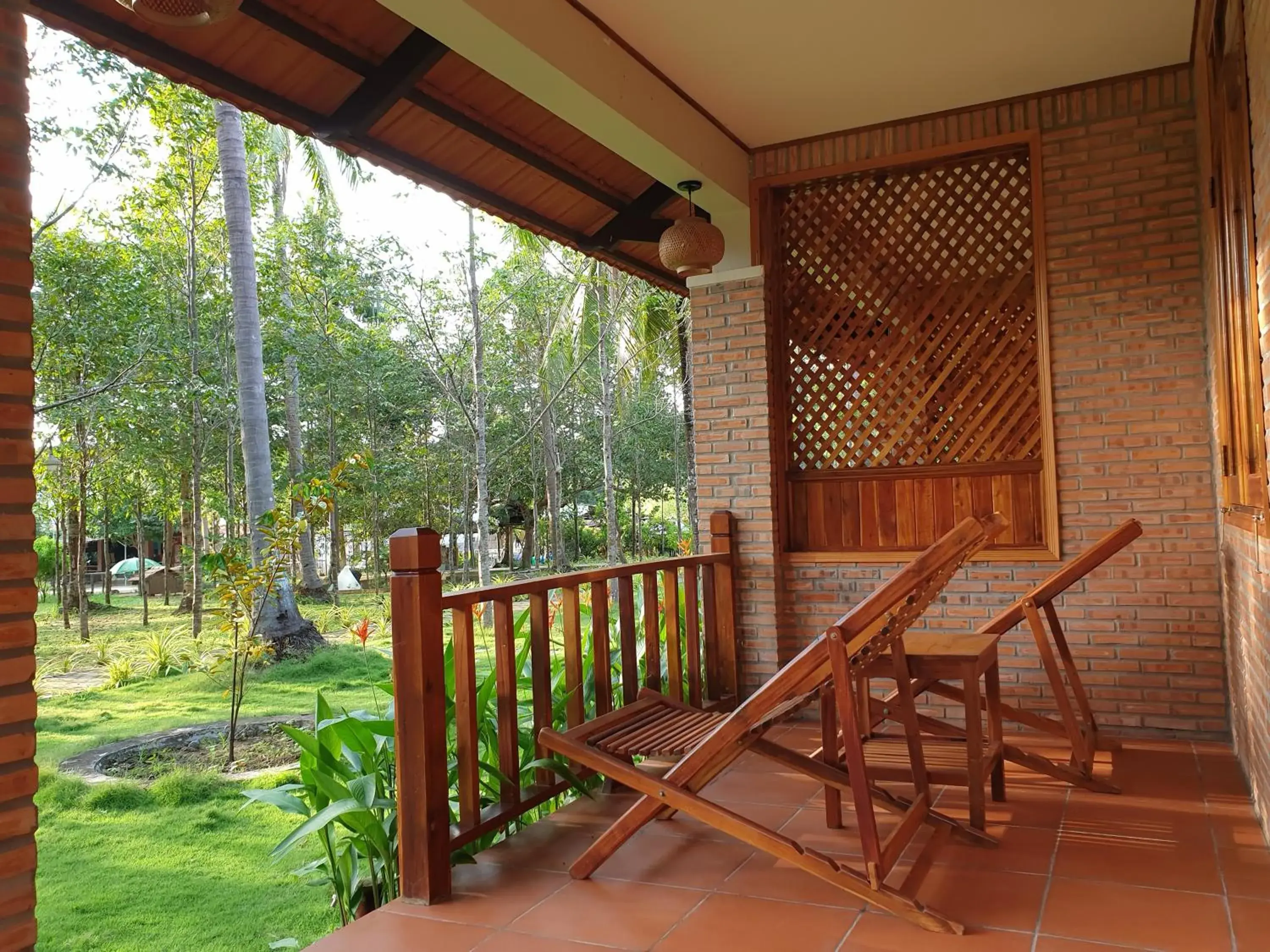 Patio in The Garden House Phu Quoc Resort