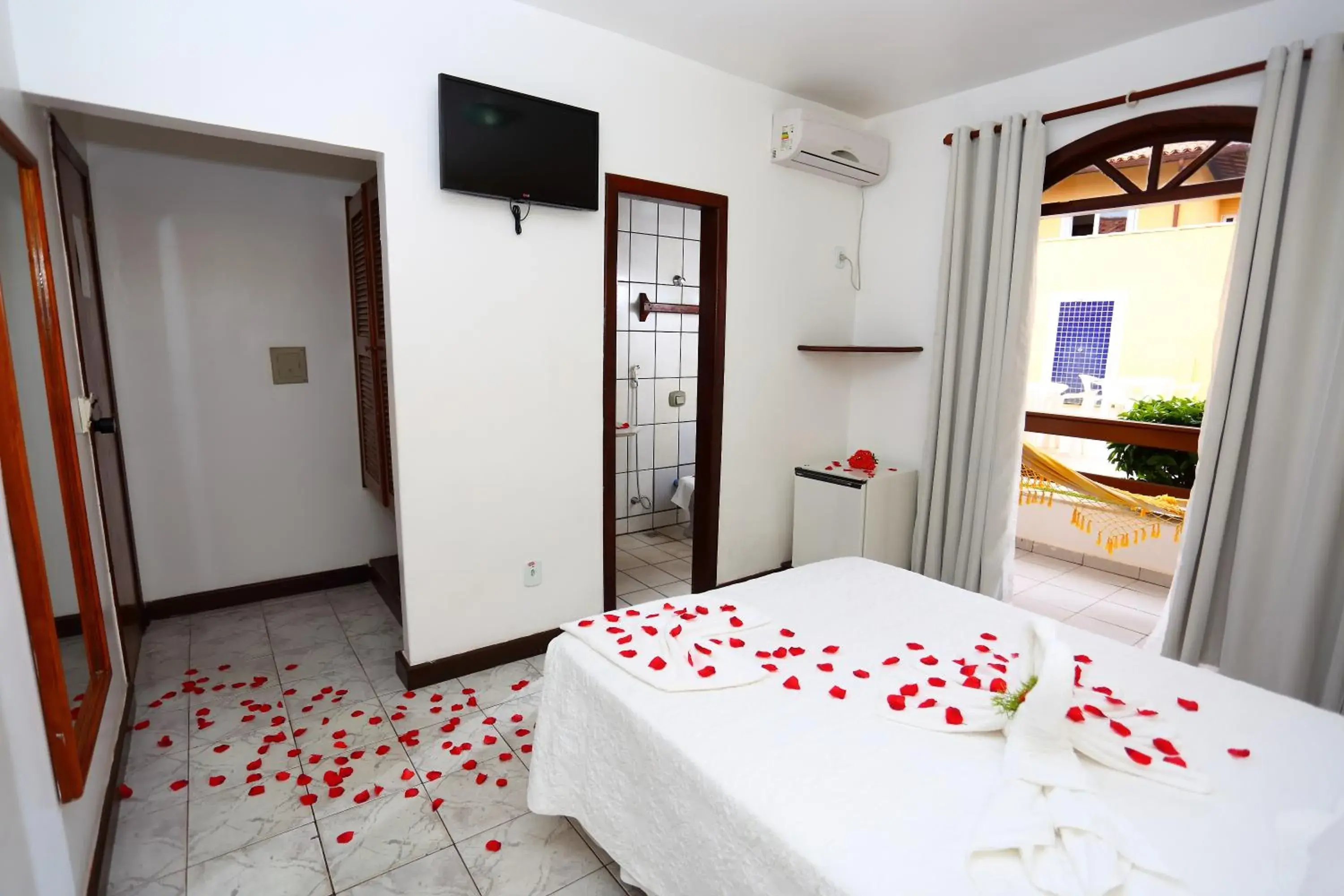 Bed in Andimar Hotel