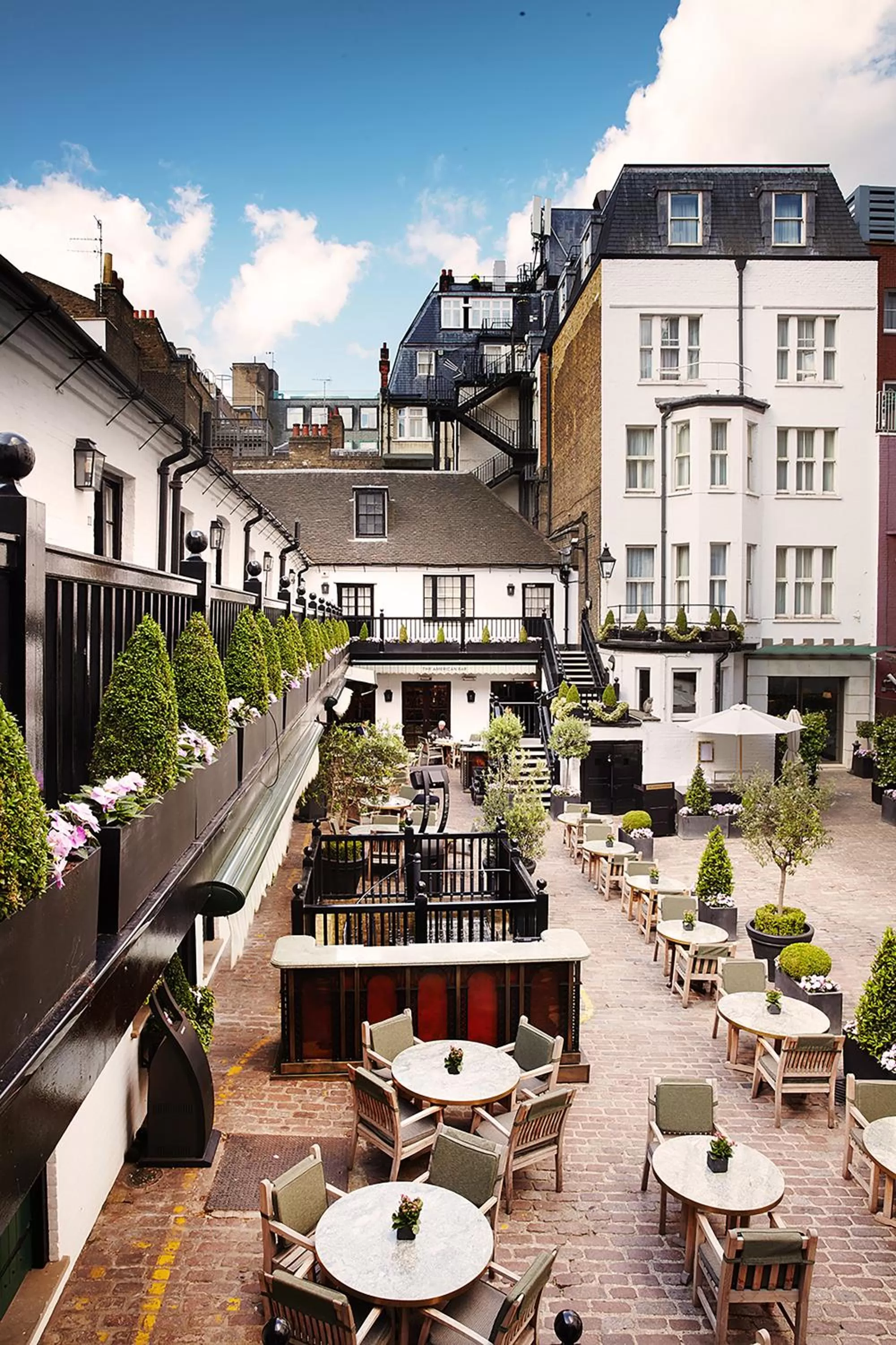 Patio in The Stafford London