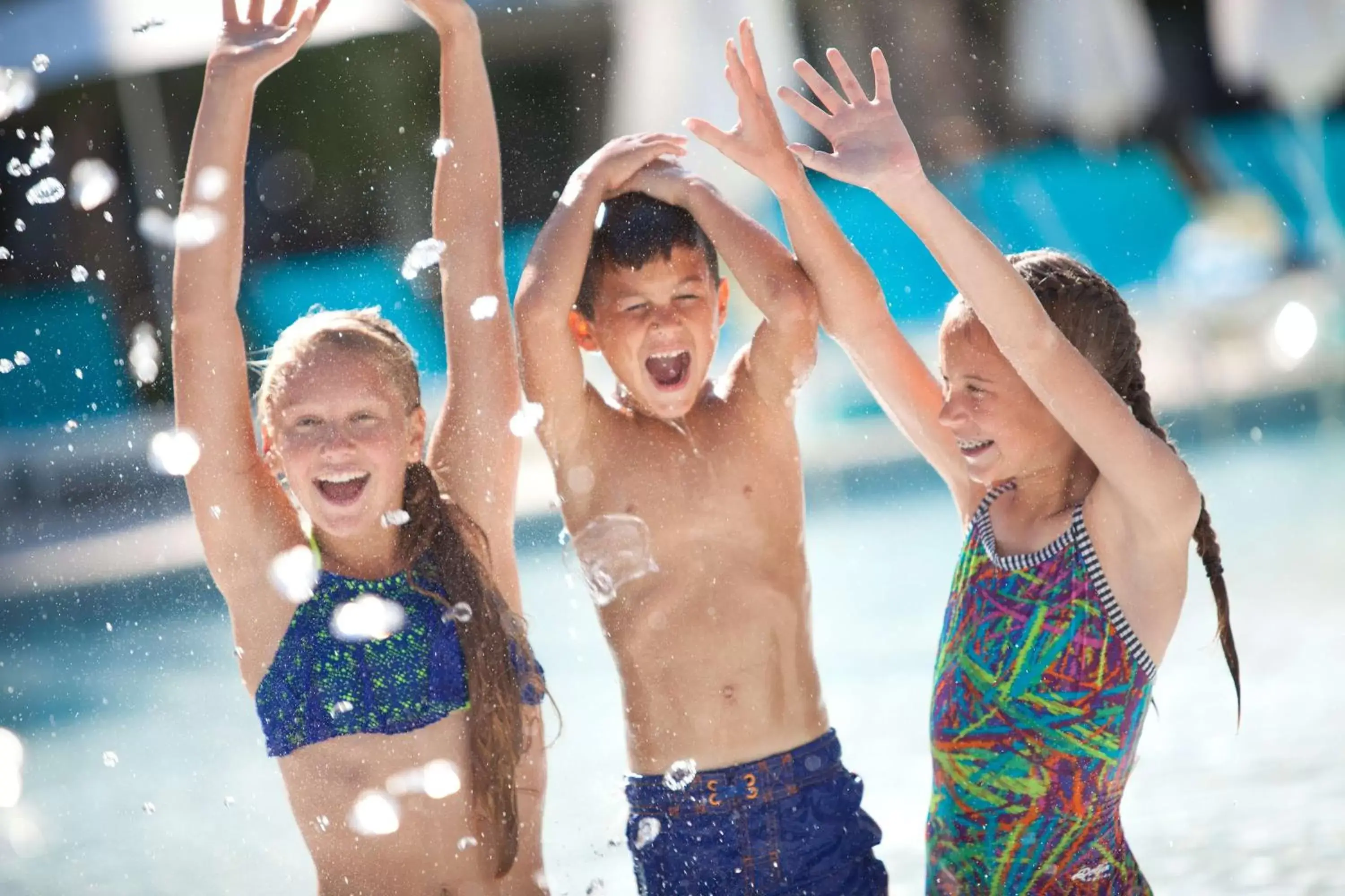 Pool view, Children in Hilton Orlando Buena Vista Palace - Disney Springs Area