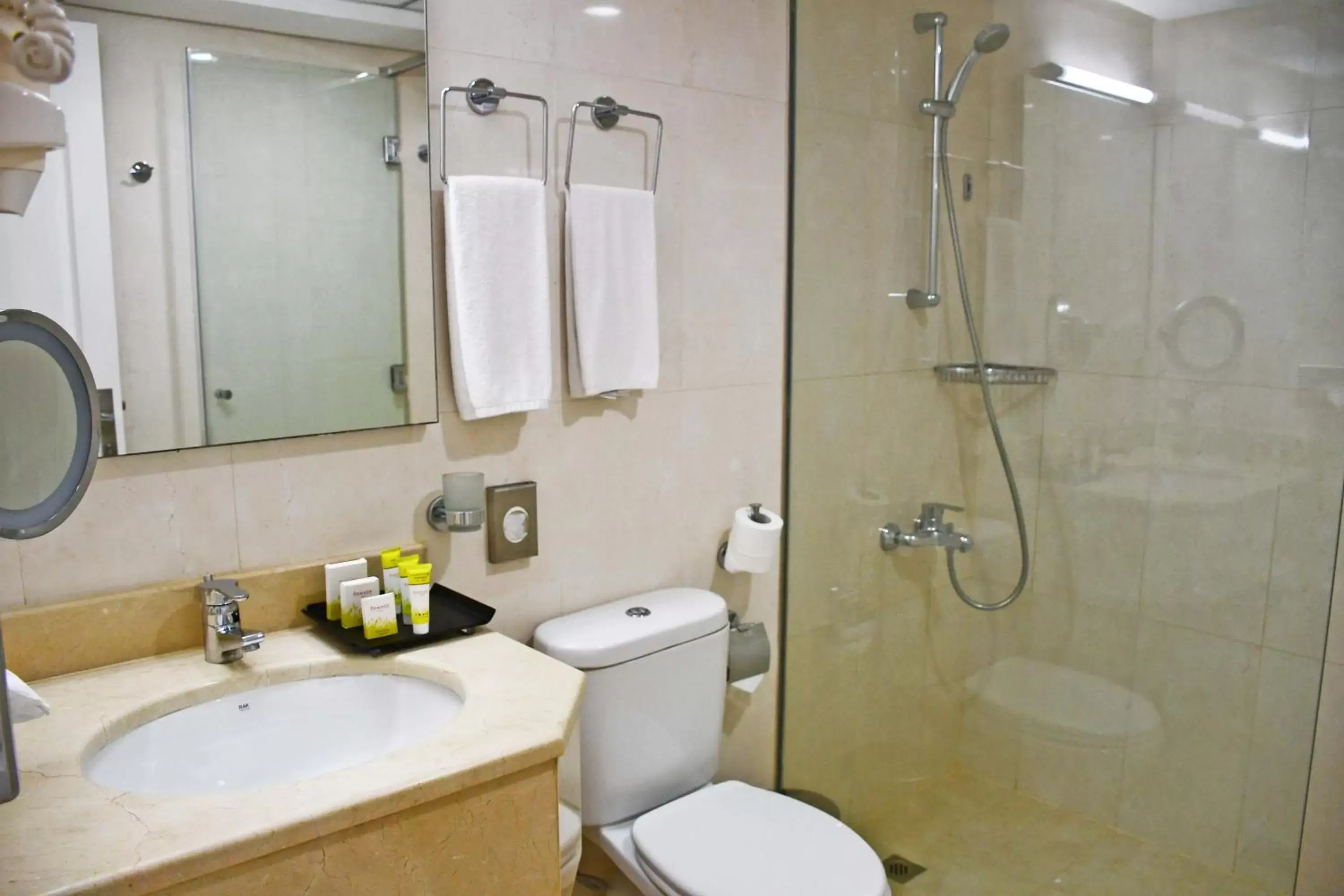 Bathroom in Ramada Hotel & Suites by Wyndham Ajman