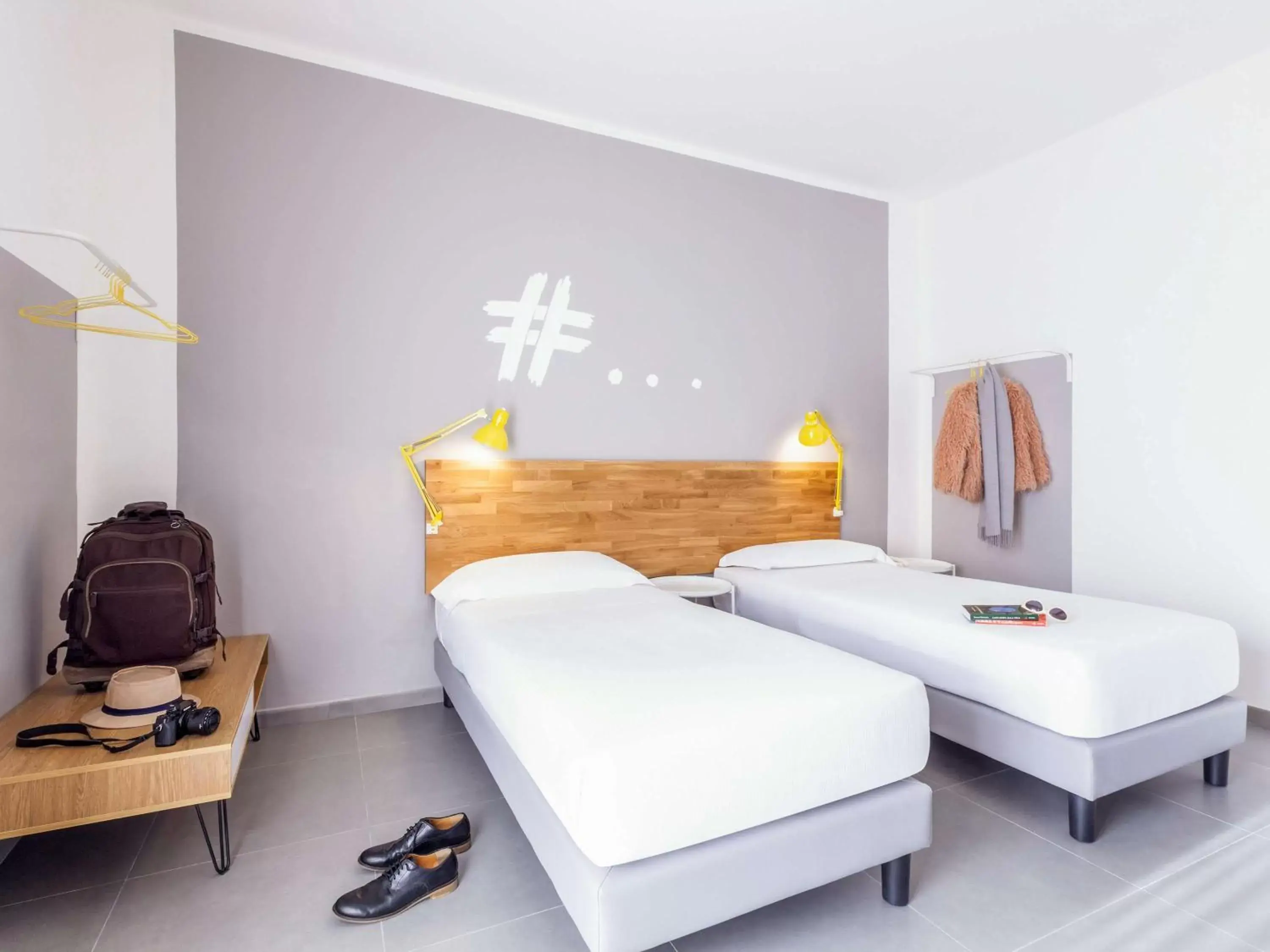 Bed in Ibis Styles Brindisi