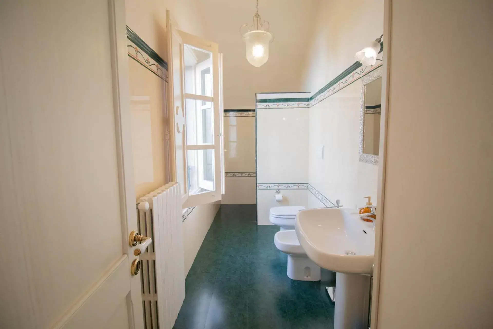 Bathroom in Palazzo Zacà