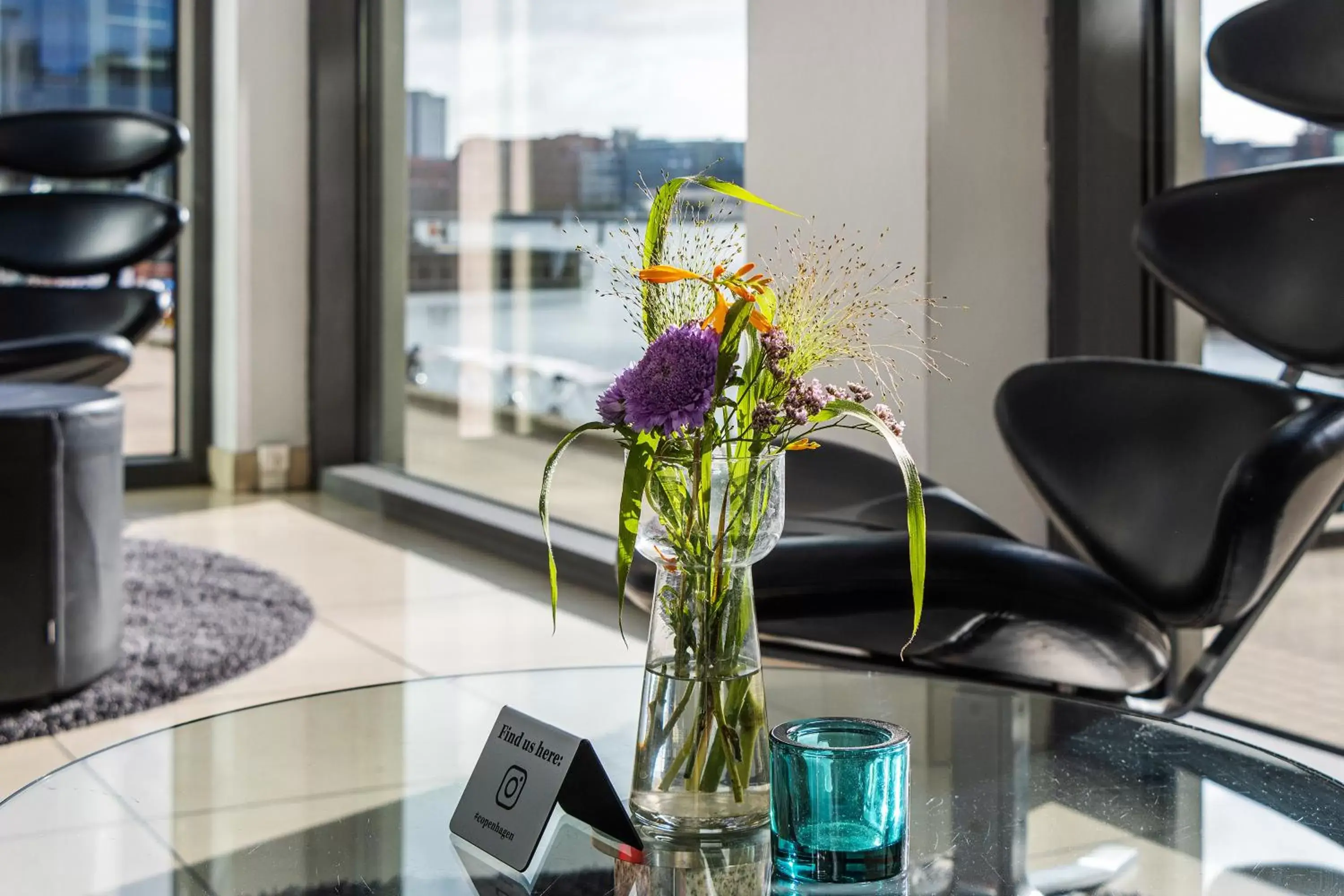 Lobby or reception in Copenhagen Island Hotel