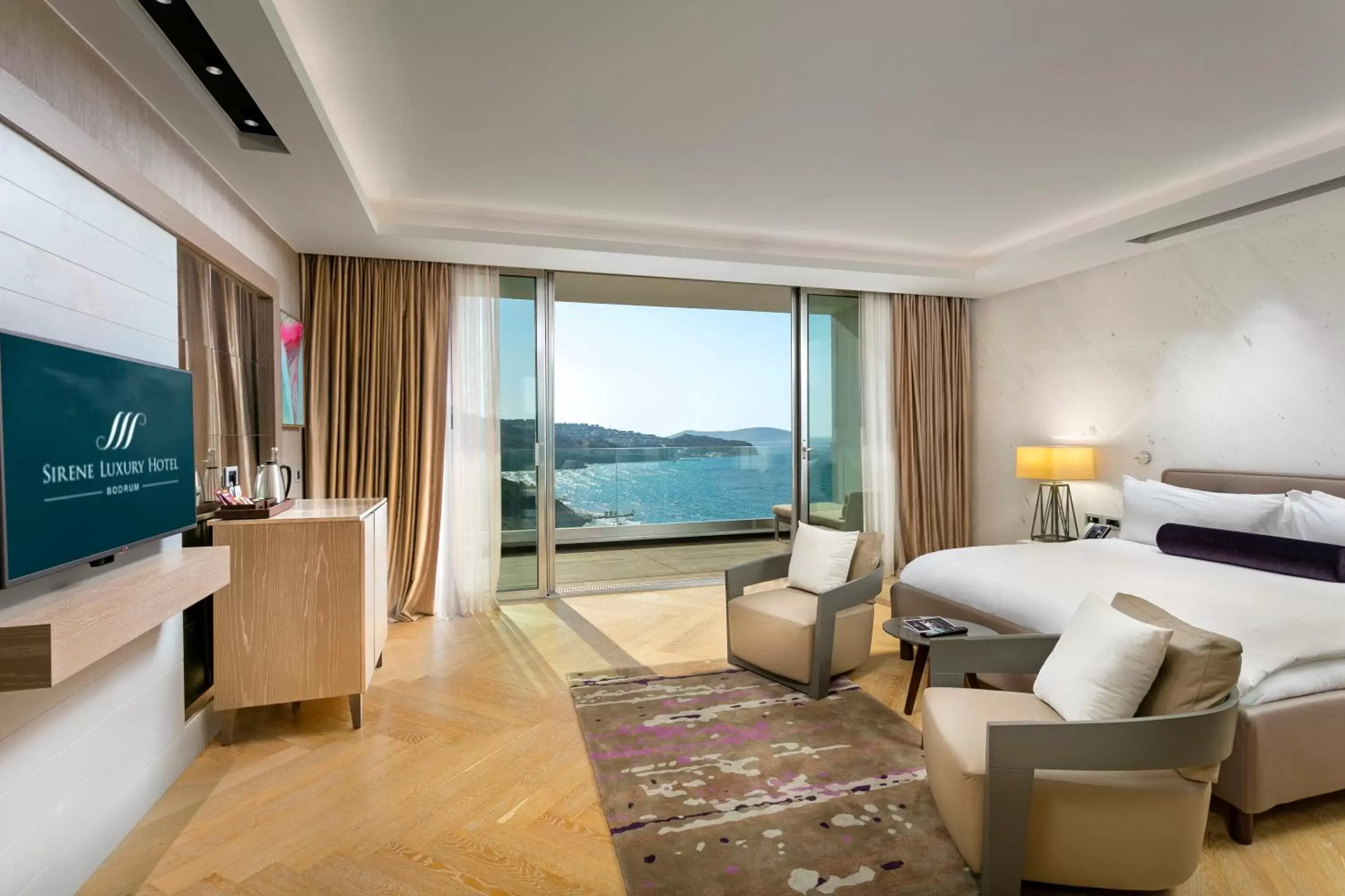 TV and multimedia, Mountain View in Sirene Luxury Hotel Bodrum