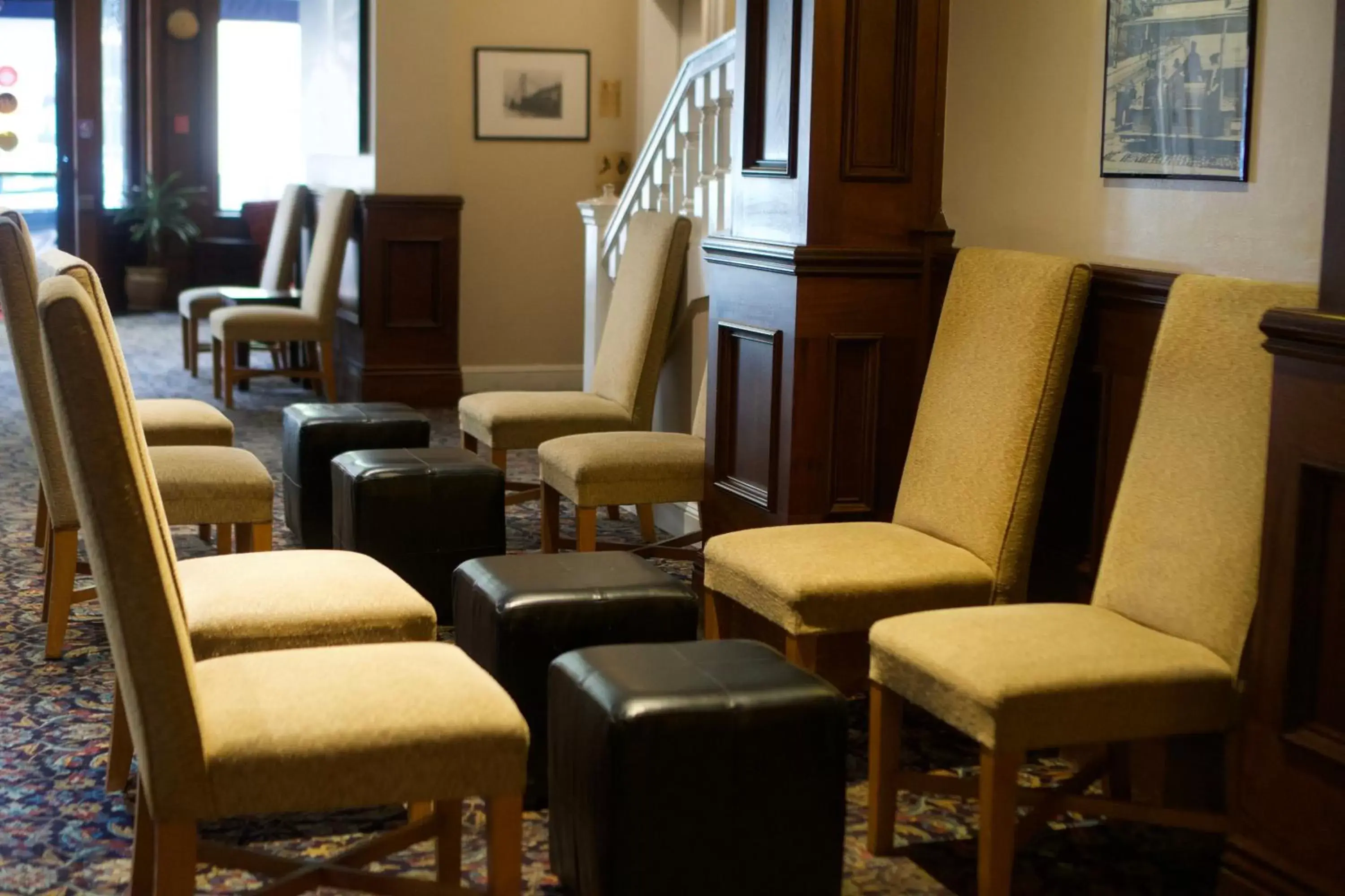 Lobby or reception, Seating Area in The Washington Inn