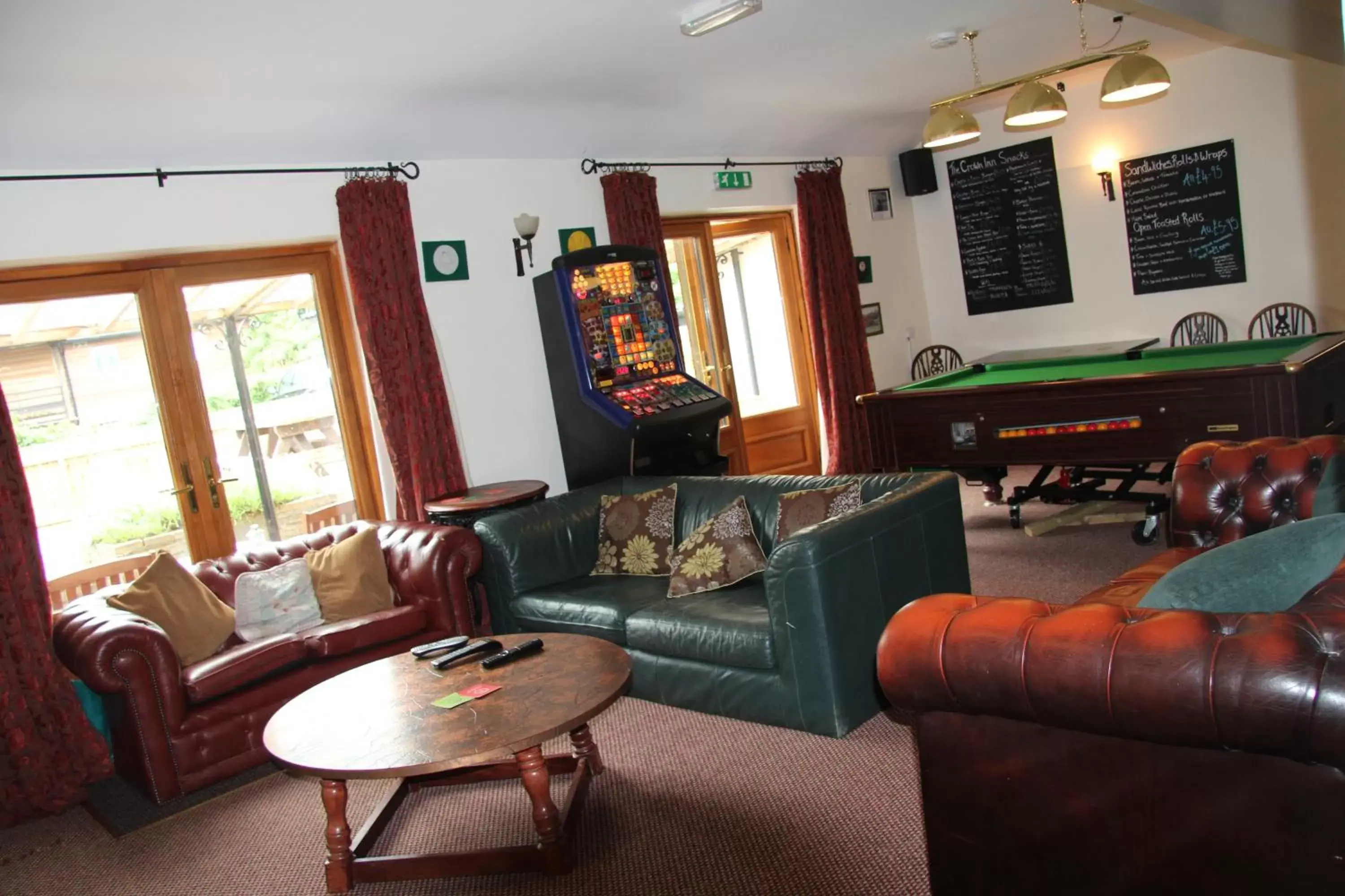 Seating Area in The crown inn Longtown