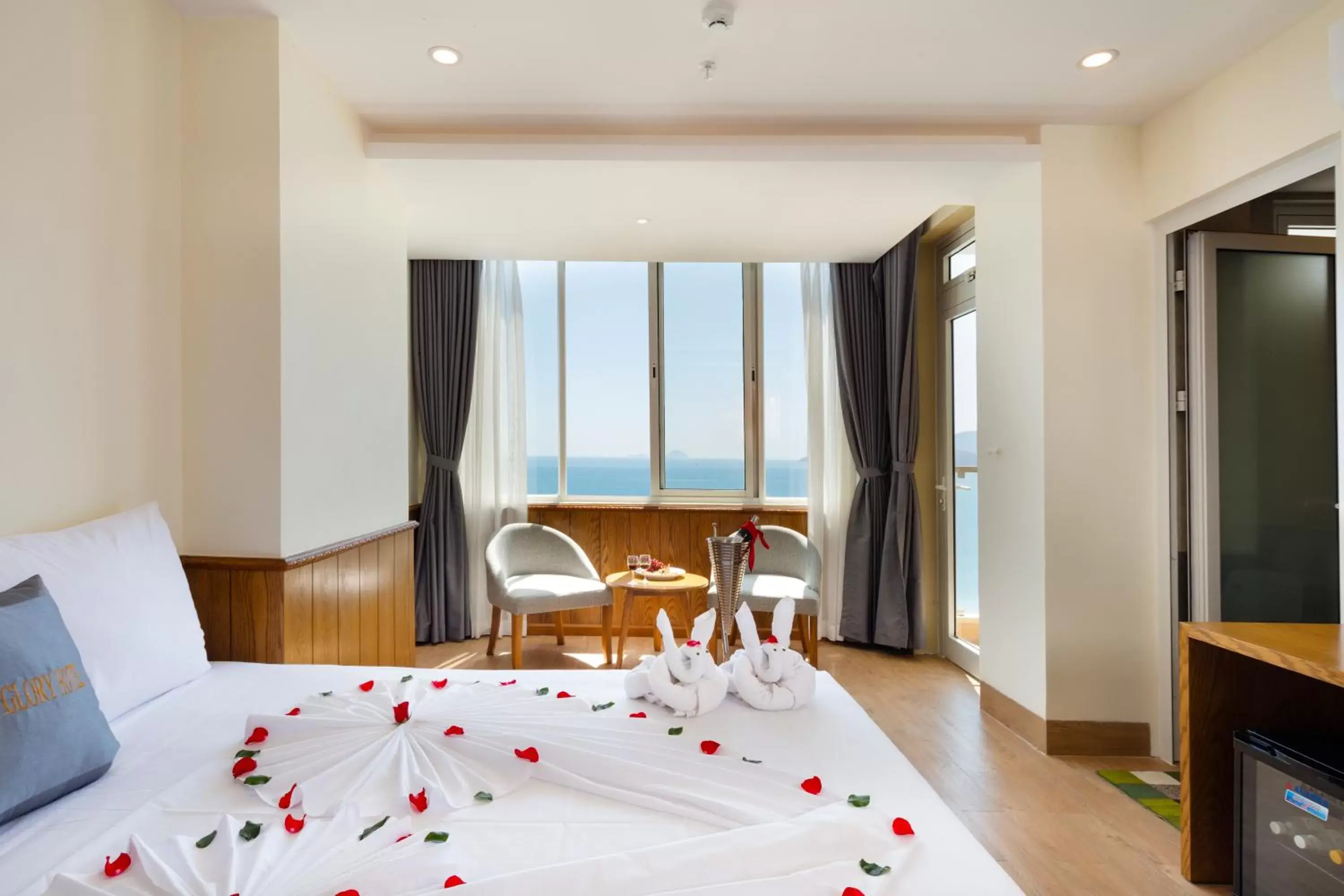 Photo of the whole room in Glory Nha Trang Hotel