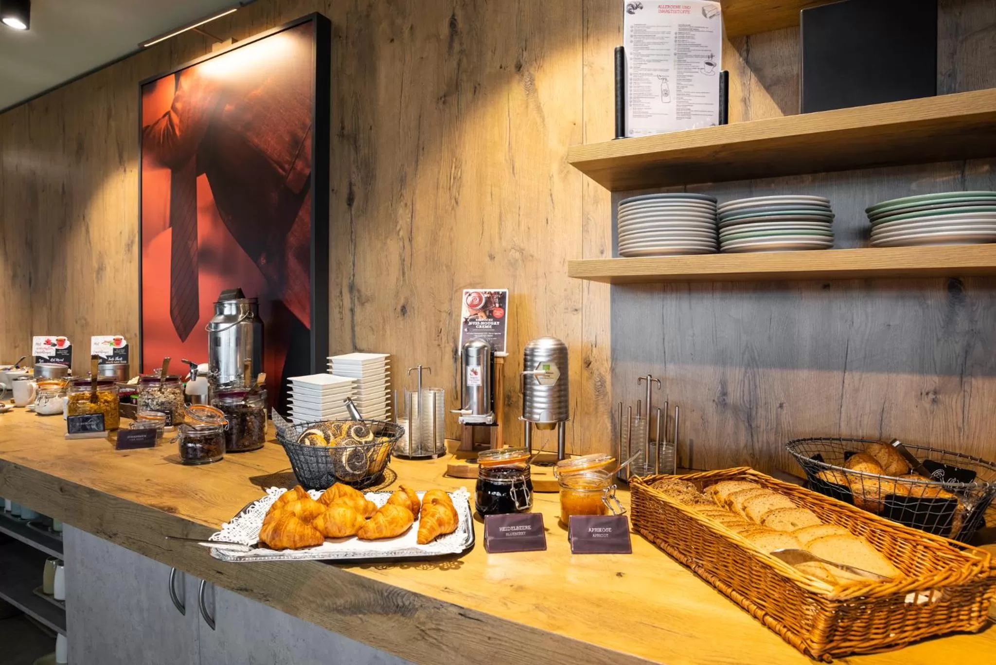 Breakfast in ibis Heidelberg Hauptbahnhof