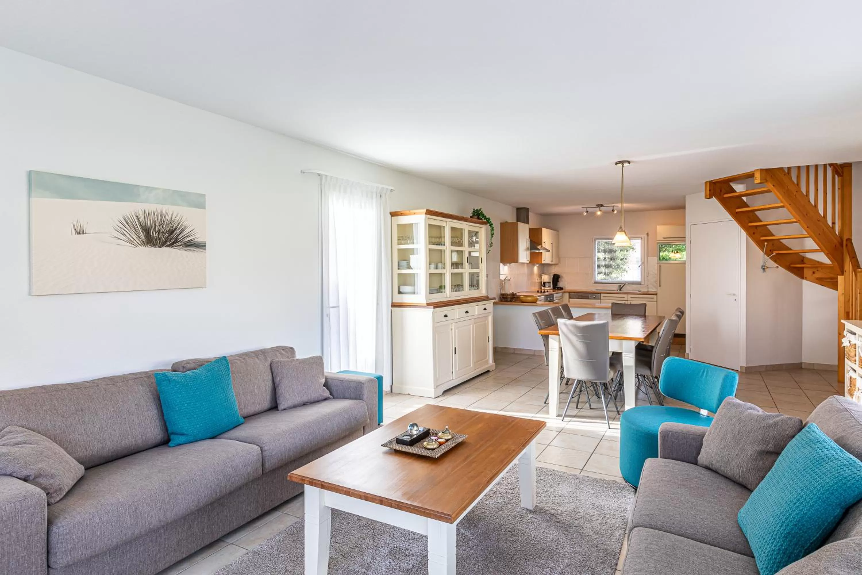 Living room in Oasis Les Jardins des Sables d'Olonne