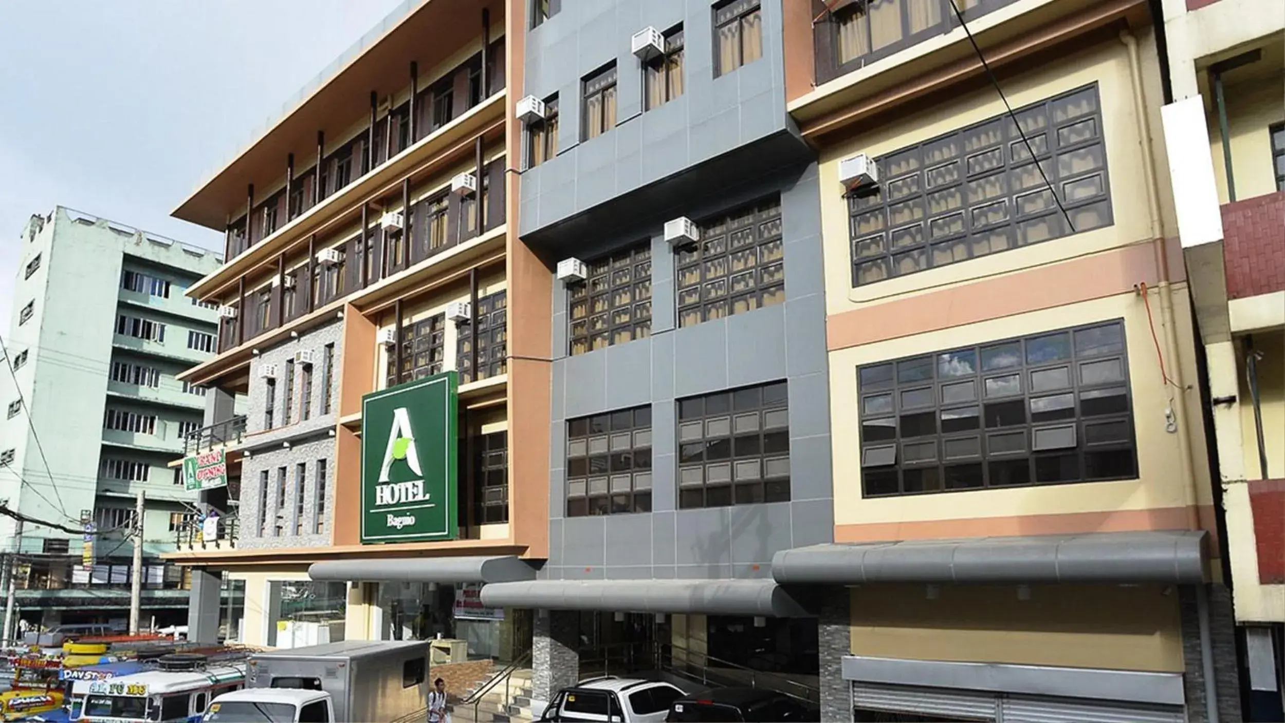 Facade/entrance, Property Building in A Hotel Baguio