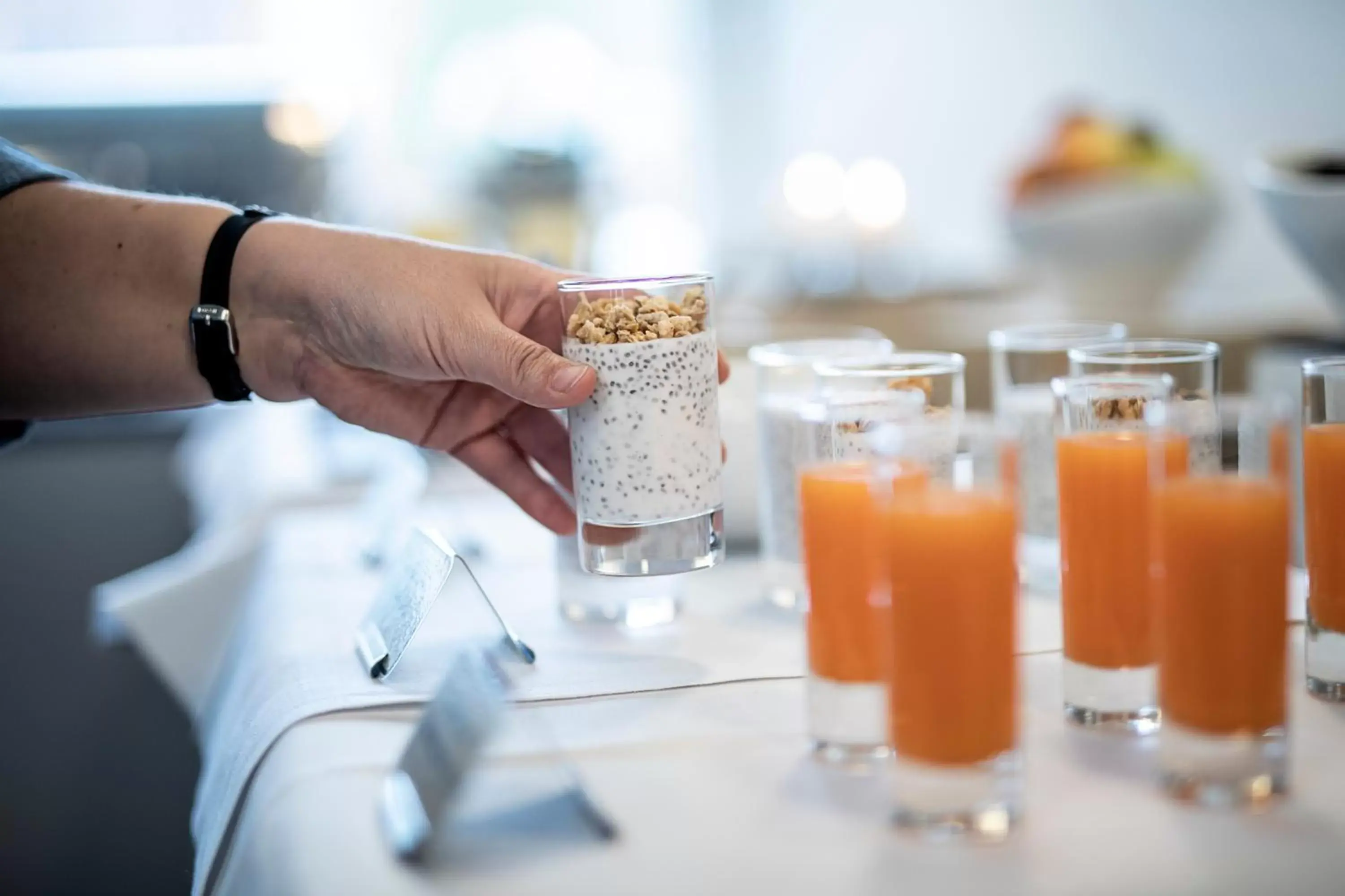 Continental breakfast in KOMPAS Hotel Aalborg