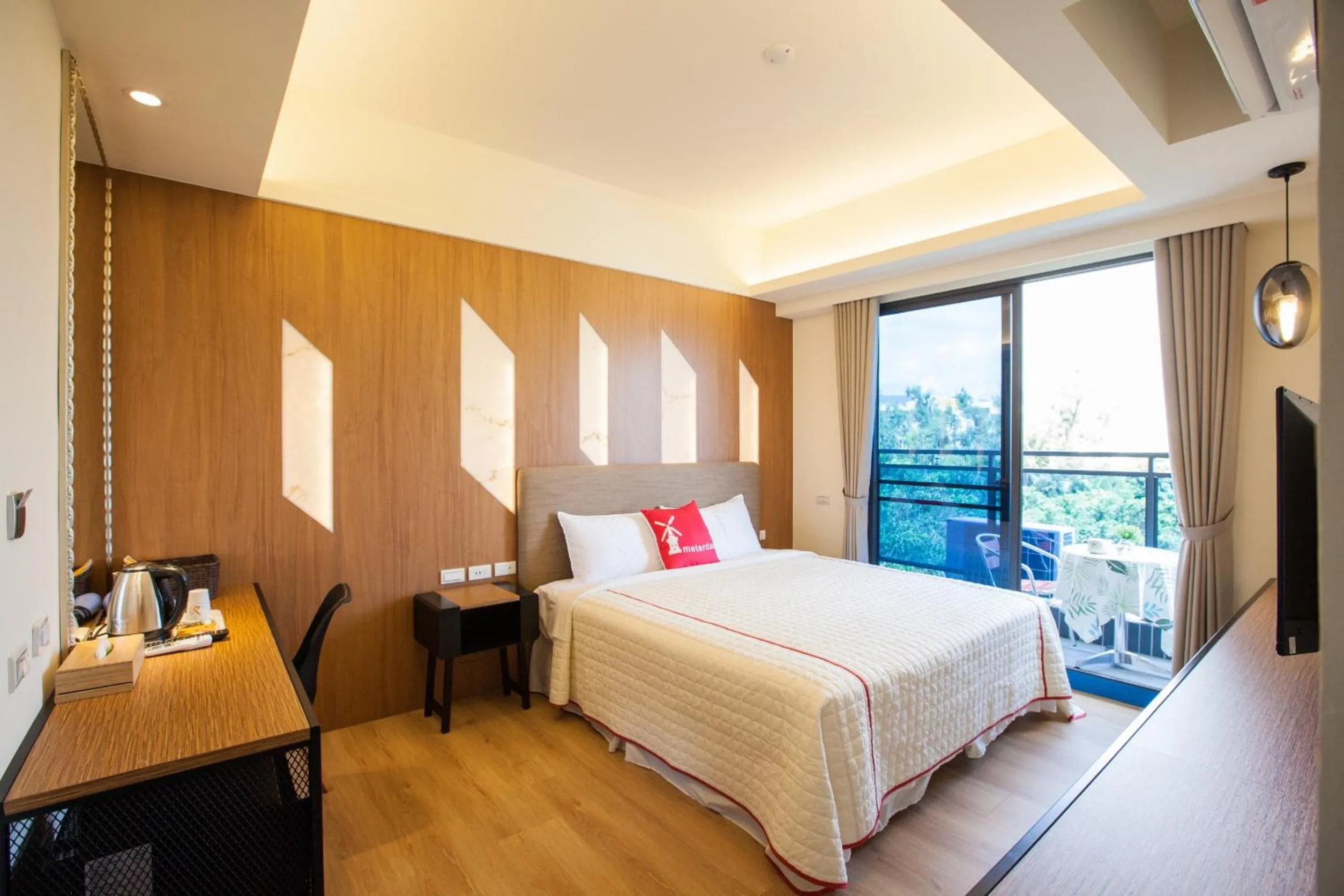 Photo of the whole room, Bed in Song Ping Resort松平渡假會館