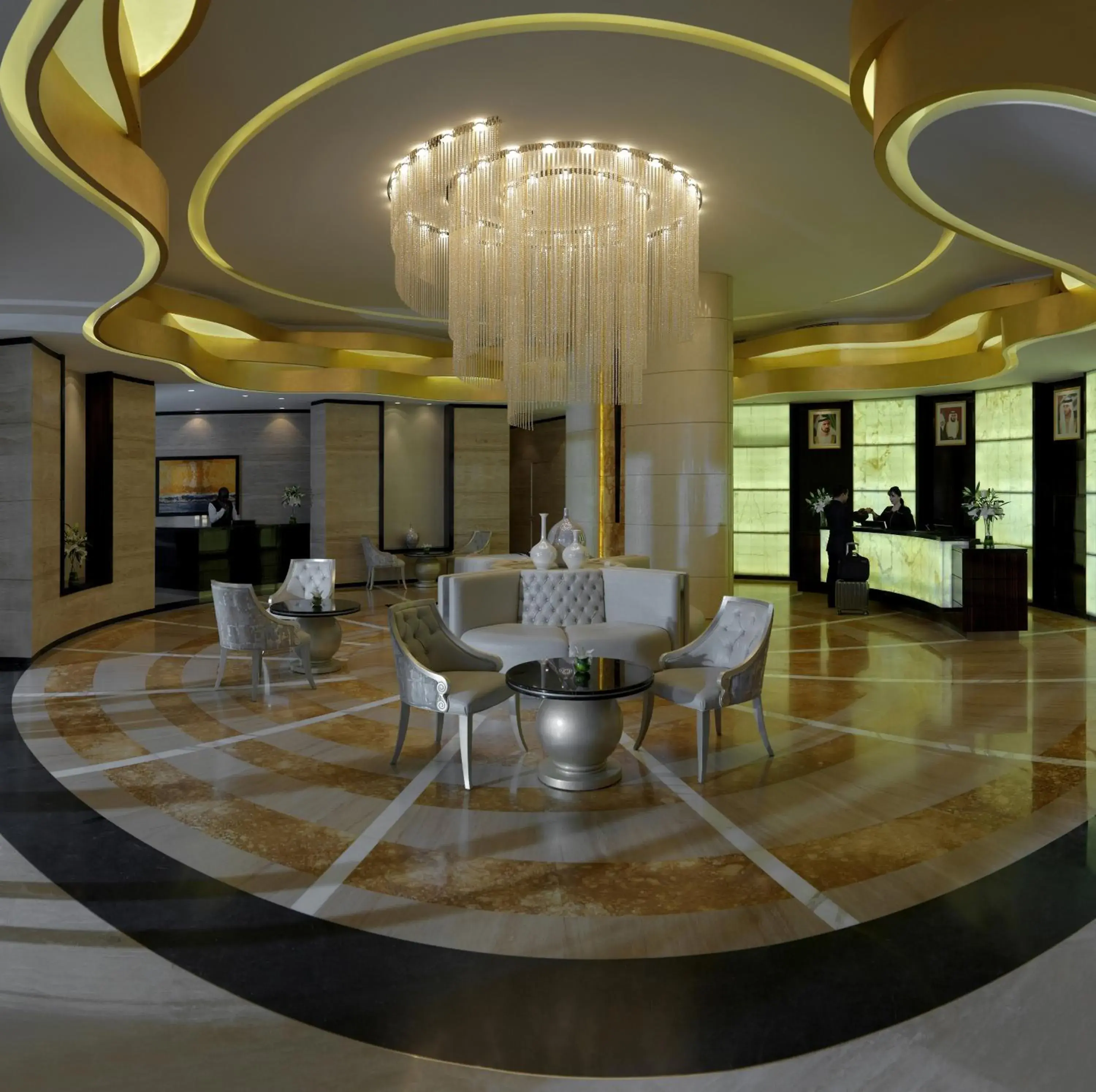 Lobby or reception, Lobby/Reception in Damac Maison Cour Jardin
