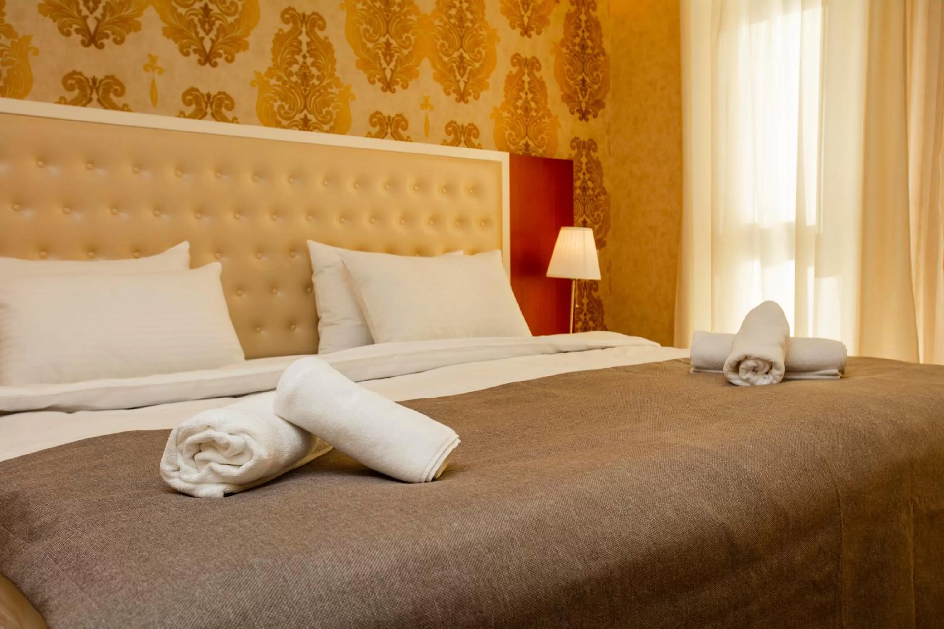 Bed in Holiday Lux Sea Towers Batumi