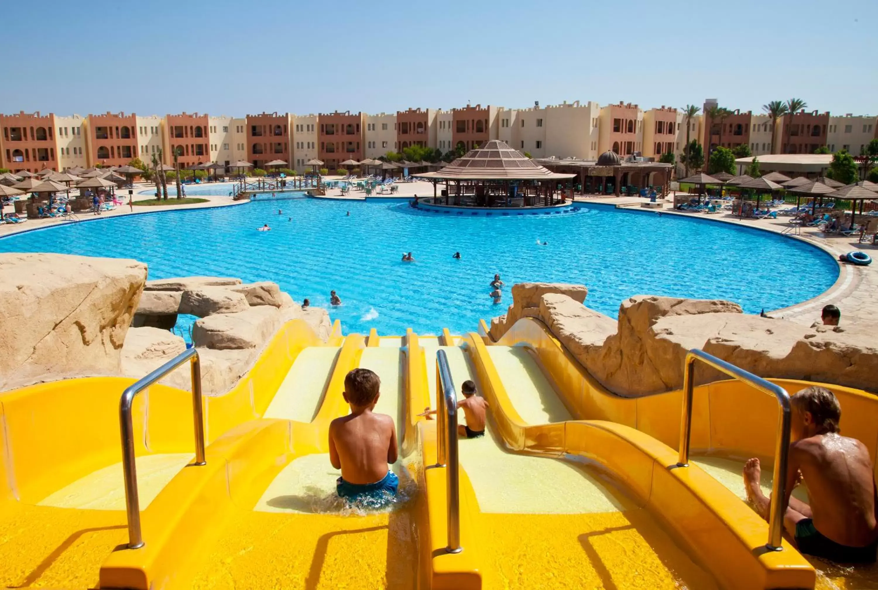 Aqua park, Swimming Pool in Sunrise Royal Makadi Resort