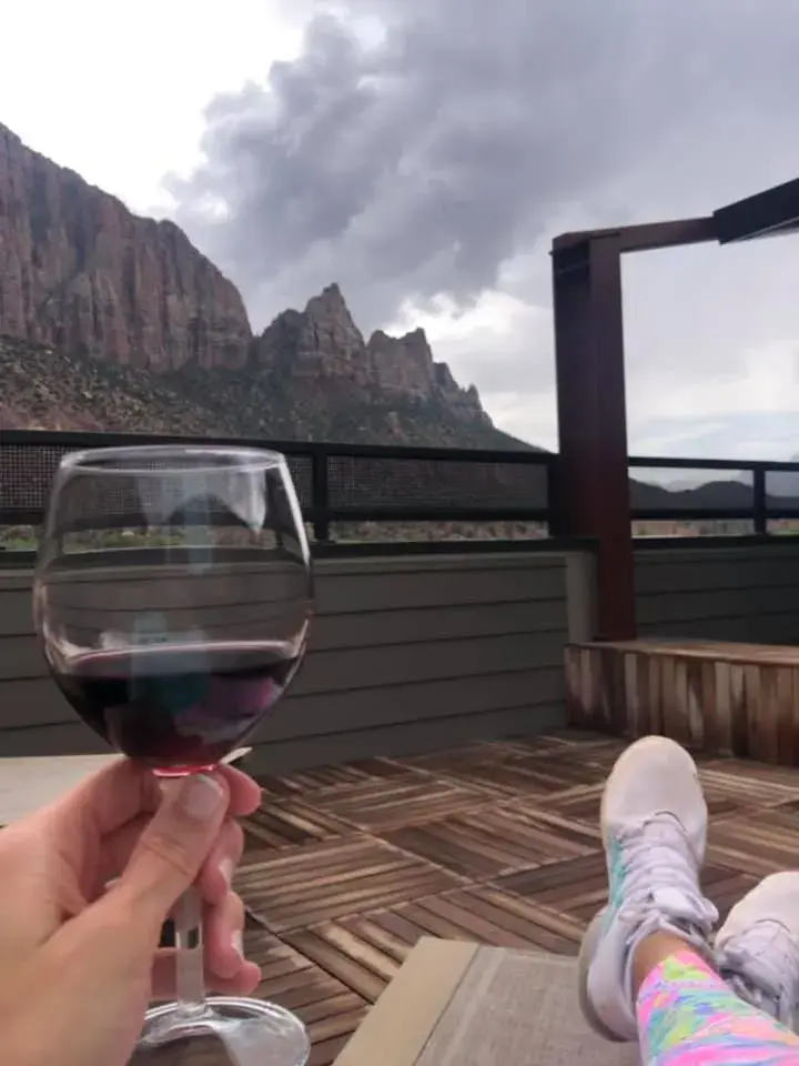 Balcony/Terrace in Cable Mountain Lodge