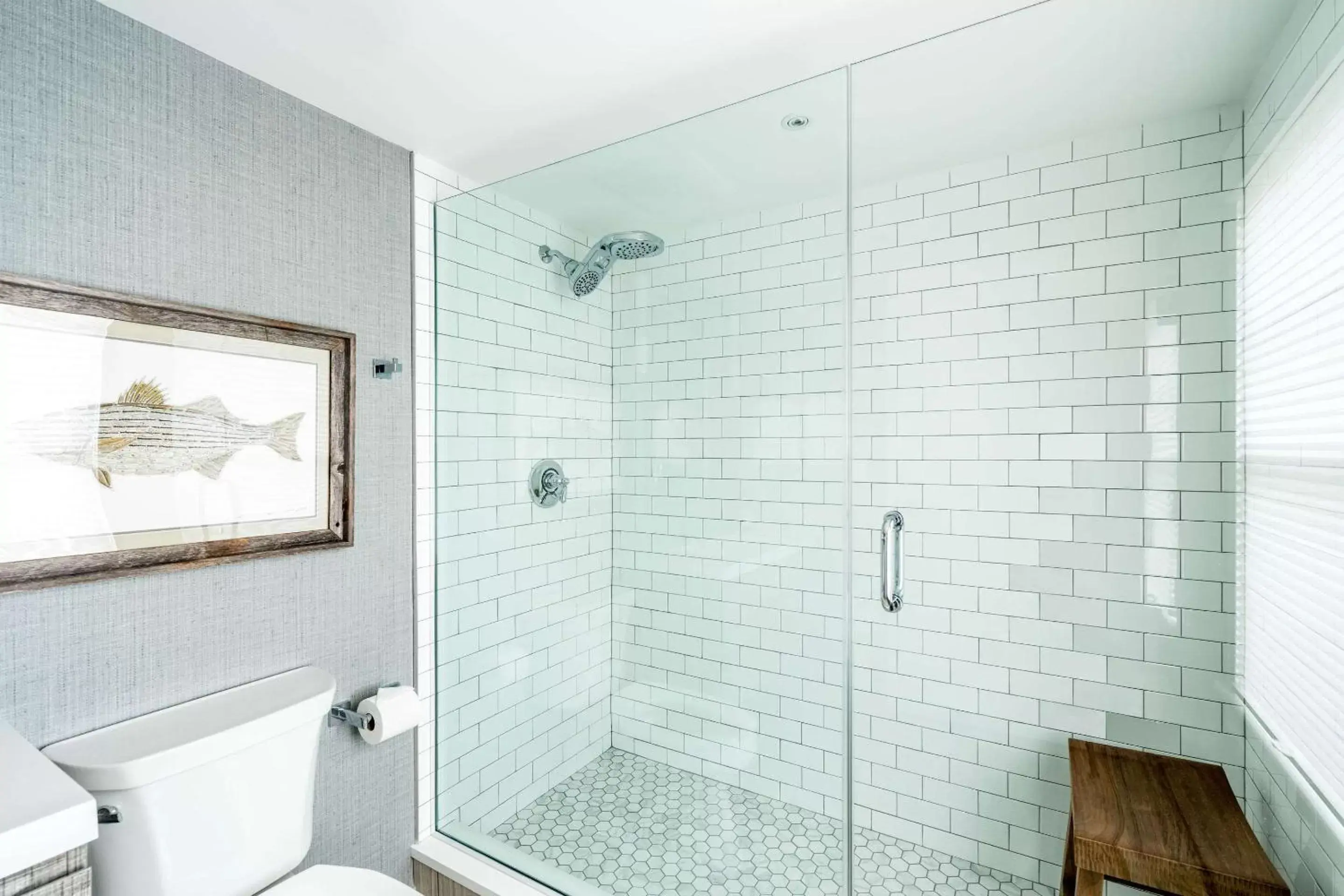 Shower, Bathroom in Edgar Hotel Martha's Vineyard, Ascend Hotel Collection