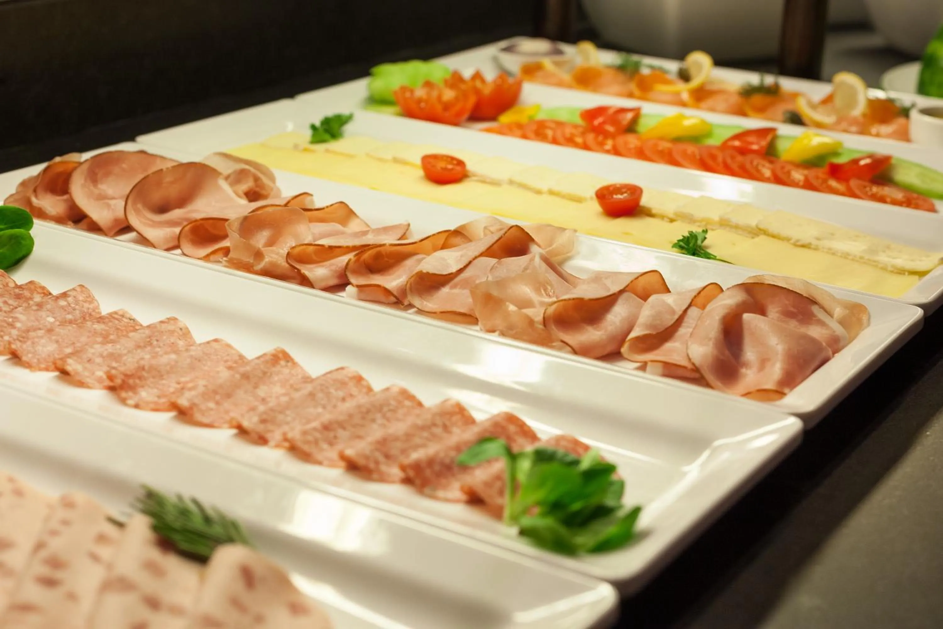 Buffet breakfast in Hotel Holiday