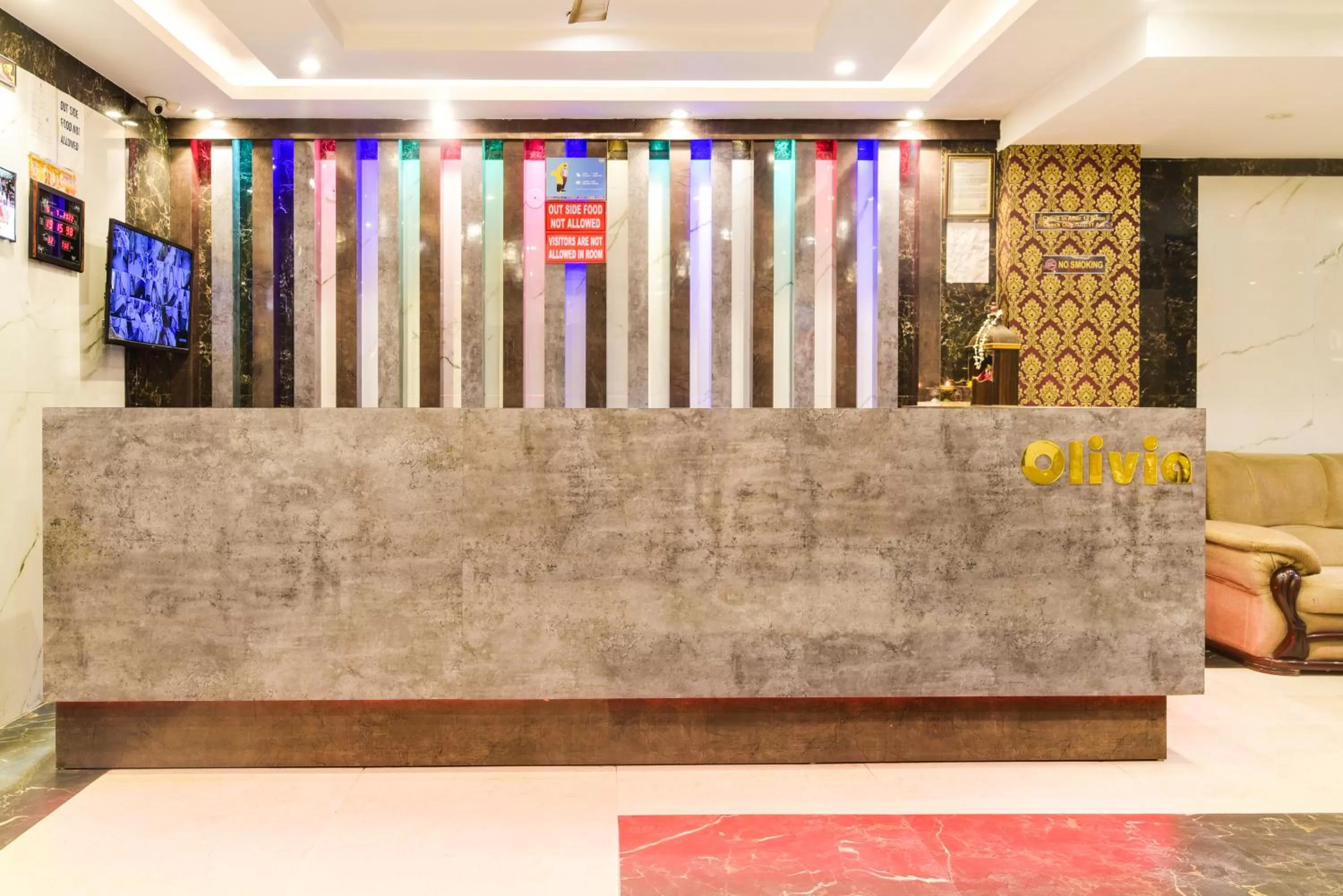 Lobby or reception in Olivia Hotels At Delhi Airport