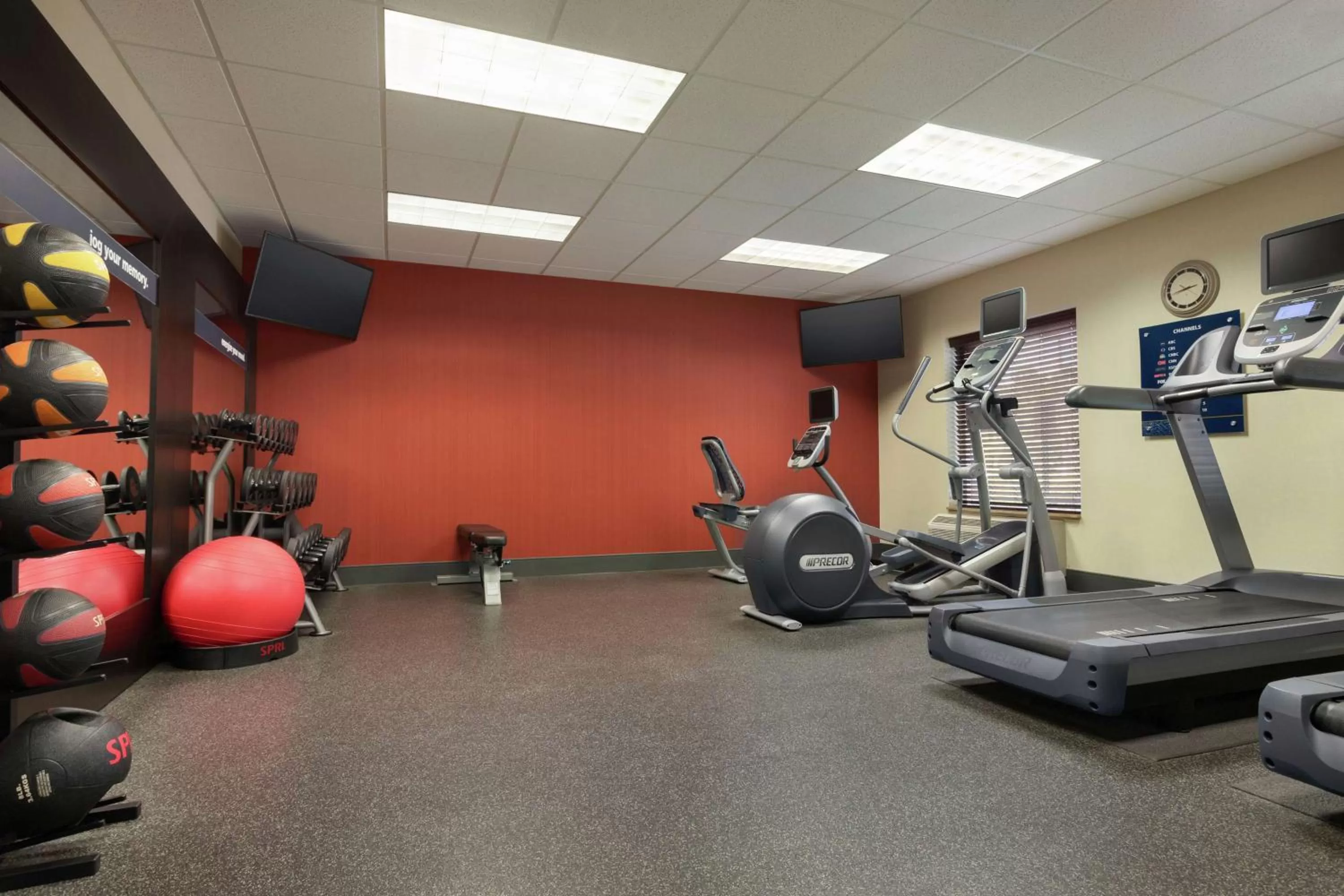 Fitness centre/facilities in Hampton Inn & Suites Montgomery-EastChase