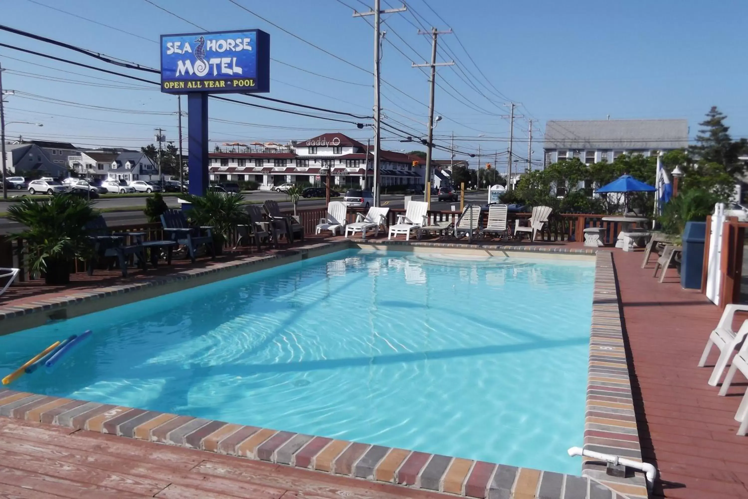 Day, Swimming Pool in Sea Horse Motel