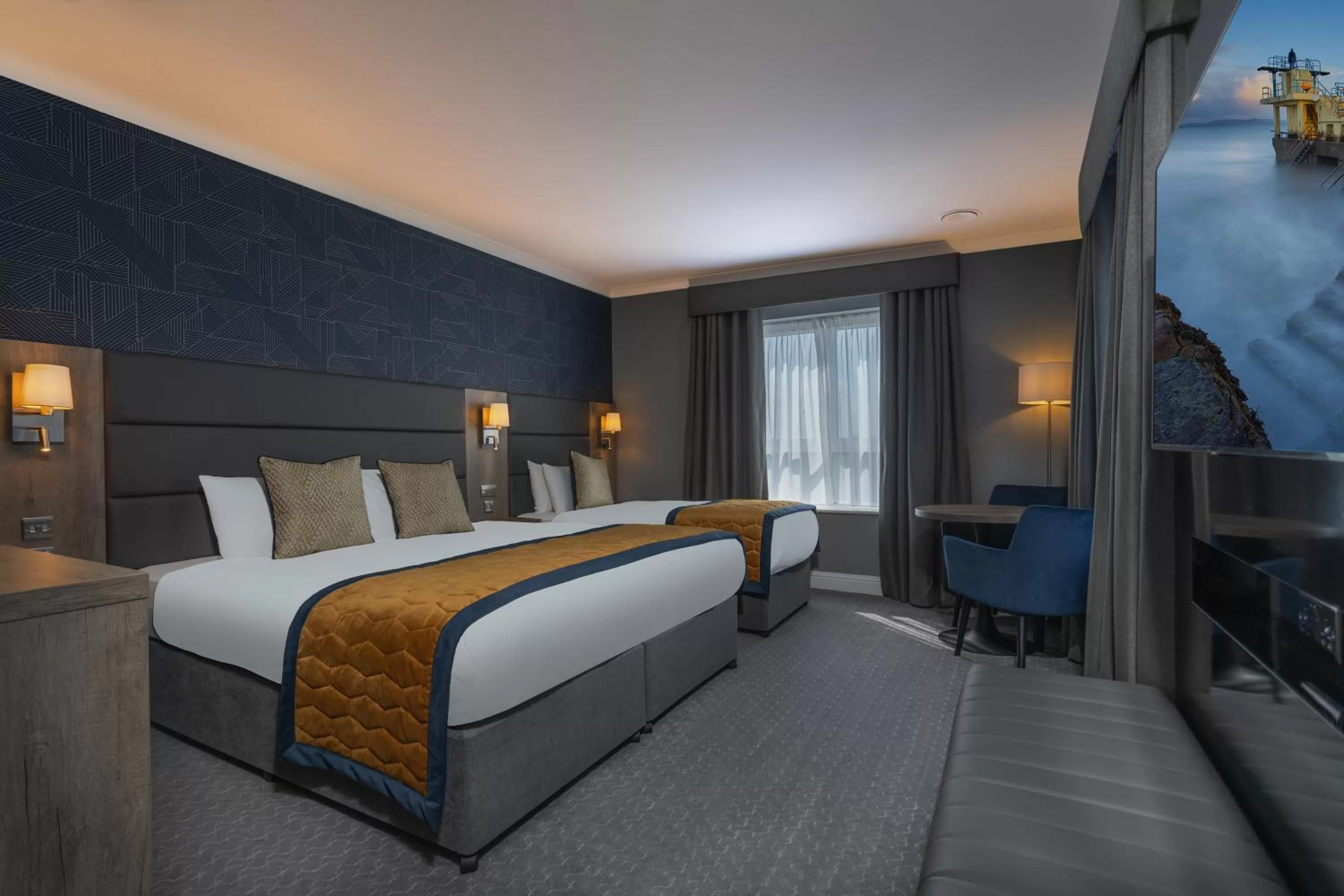 Bed in Clybaun Hotel