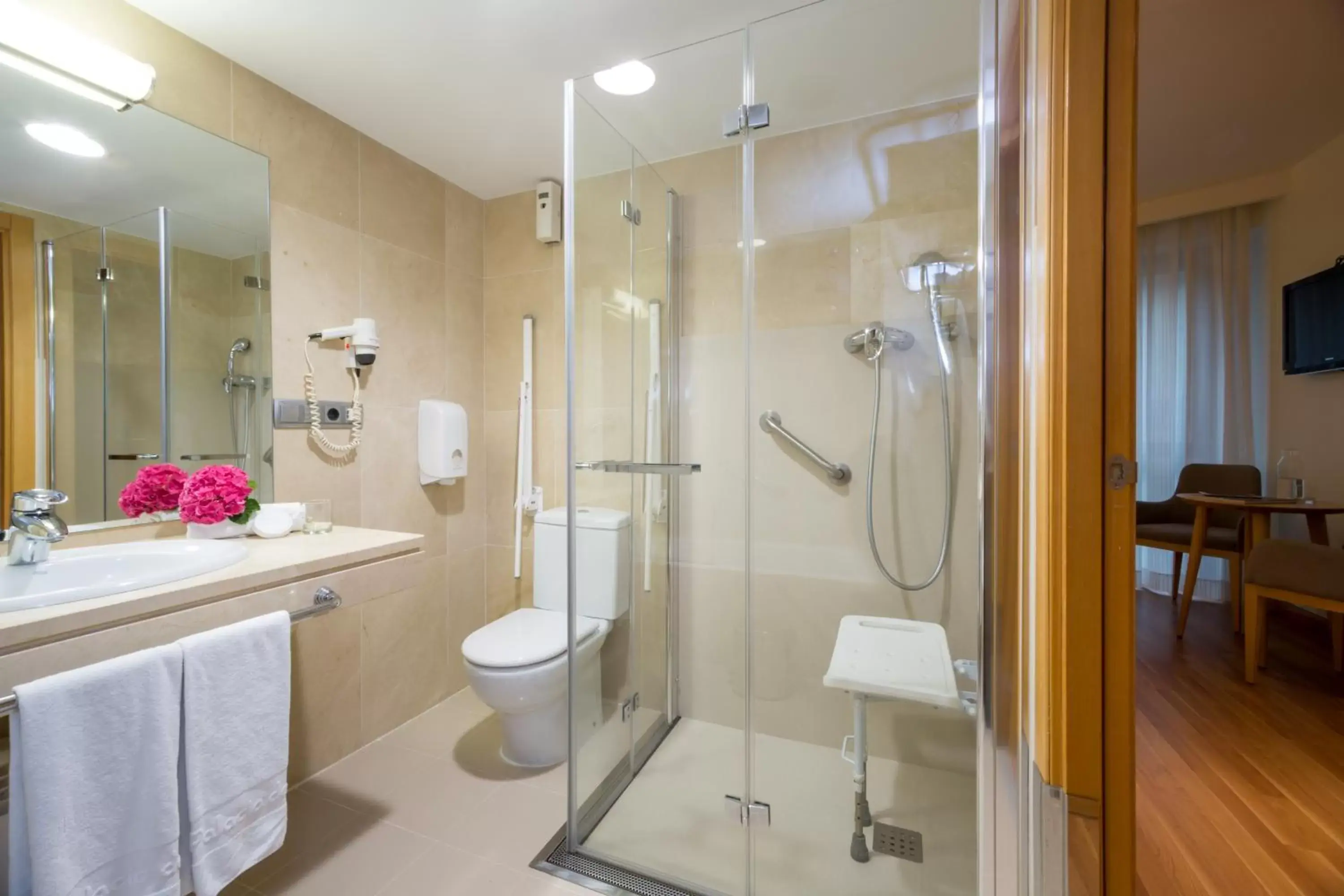 Bathroom in Hotel Palacio de Aiete