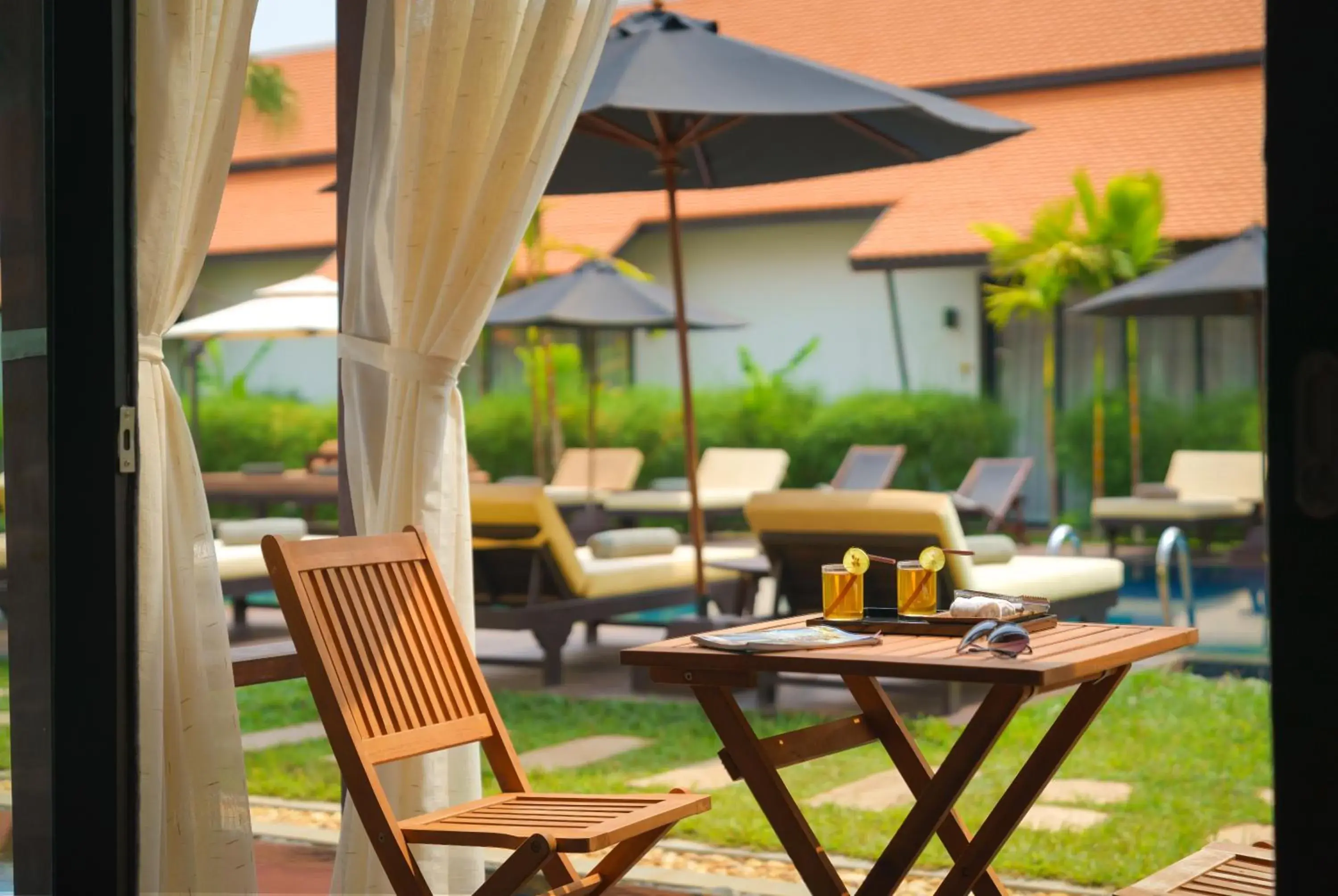 Seating area in The Embassy Angkor Resort & Spa