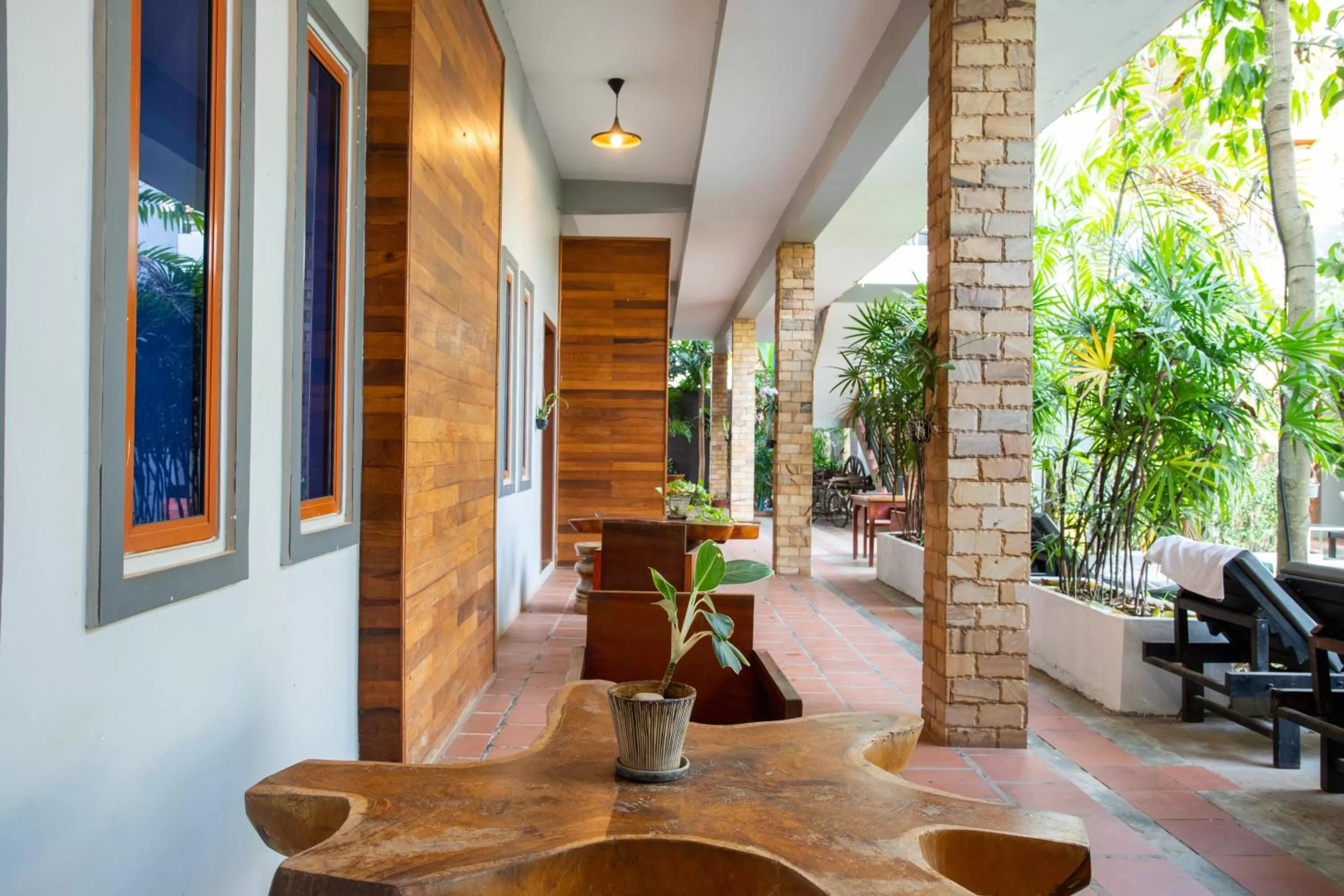 Patio in Samnak Lounge