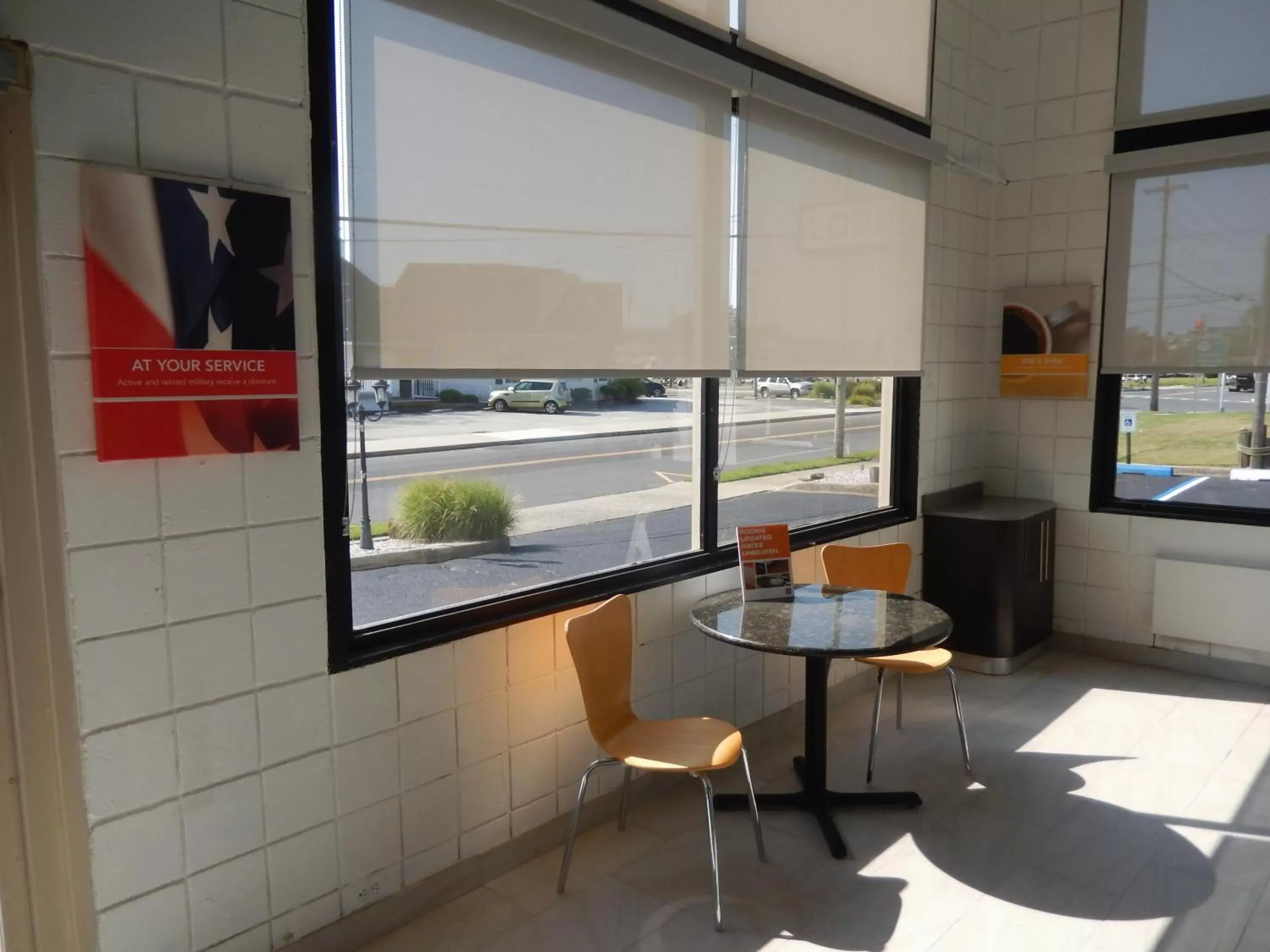 Restaurant/places to eat in Motel 6-Somers Point, NJ - Ocean City - Wild Wood Beach Restaurant/places to eat in Motel 6-Somers Point, NJ - Ocean City - Wild Wood Beach