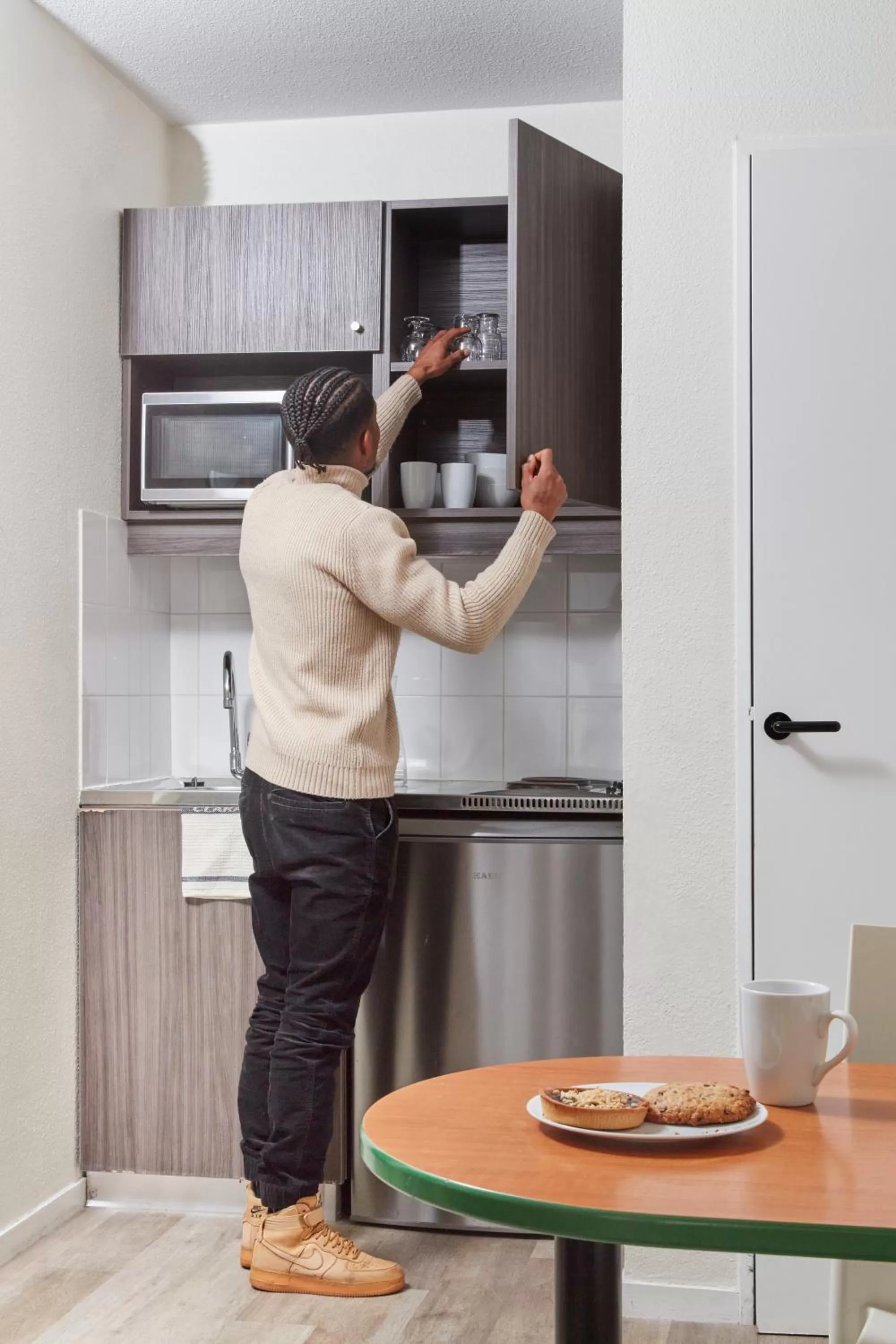 kitchen in Aparthotel Adagio Access Bordeaux Rodesse