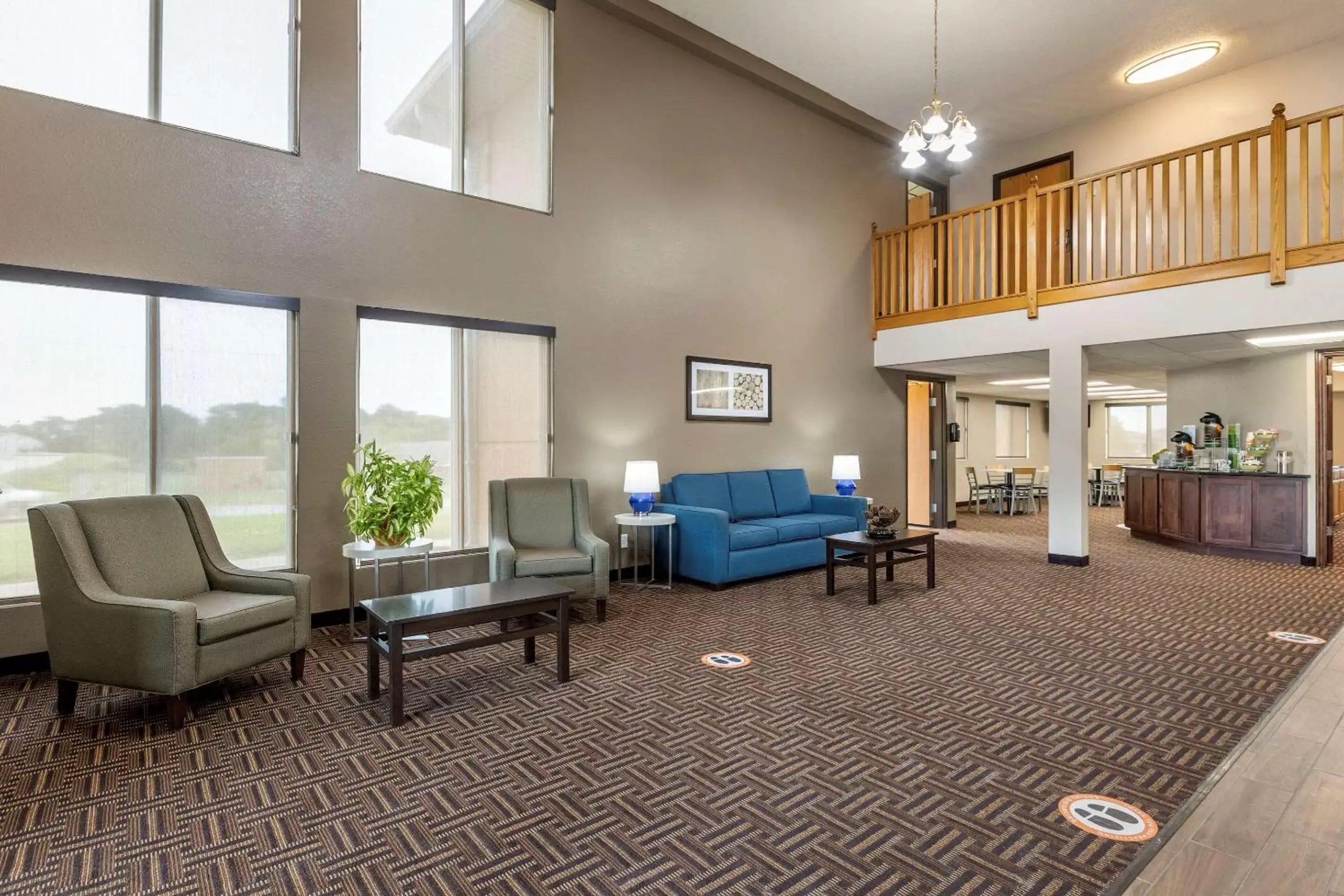 Lobby or reception, Seating Area in Quality Inn-Creston