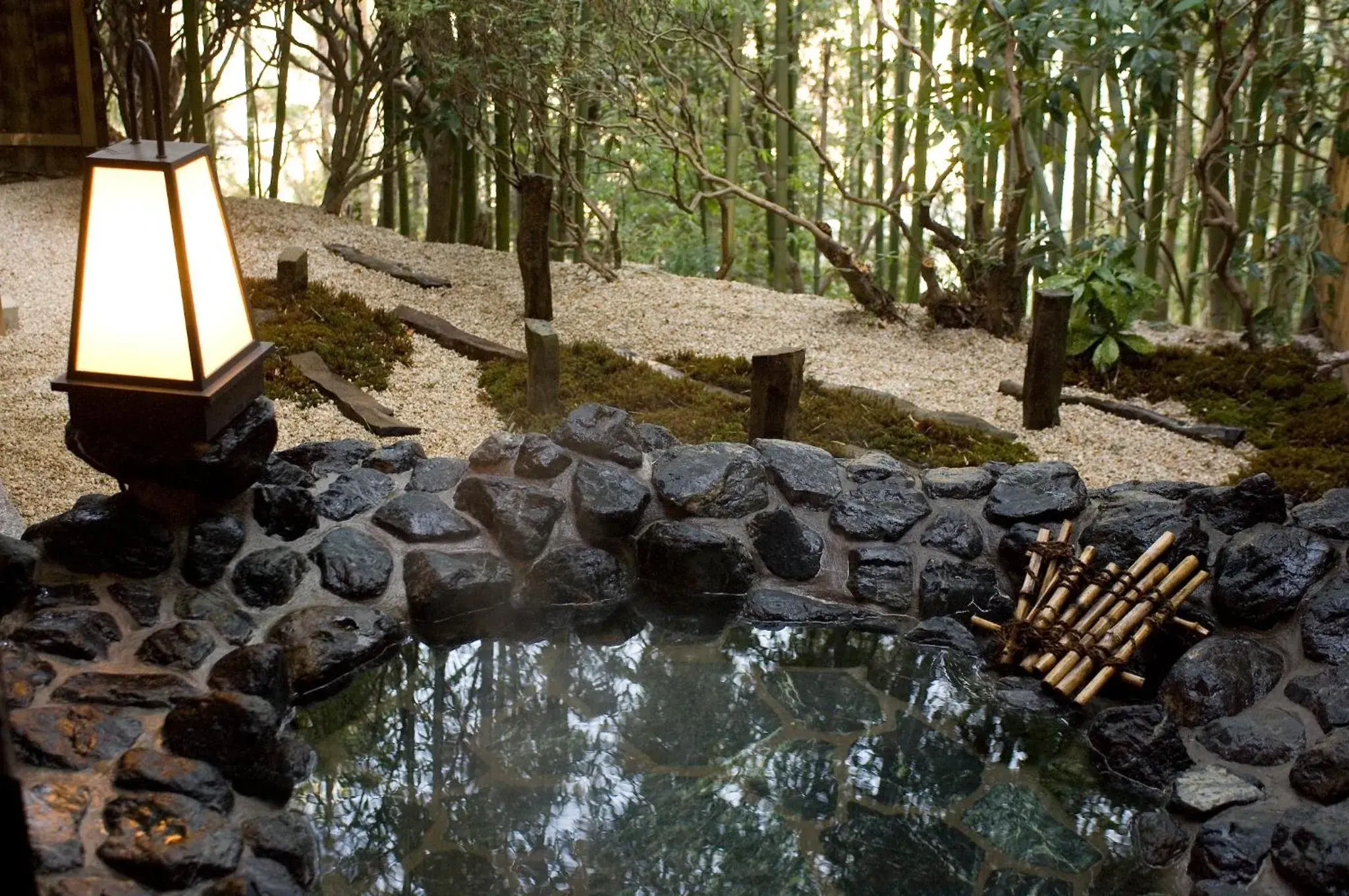 Open Air Bath in Negiya Ryofukaku
