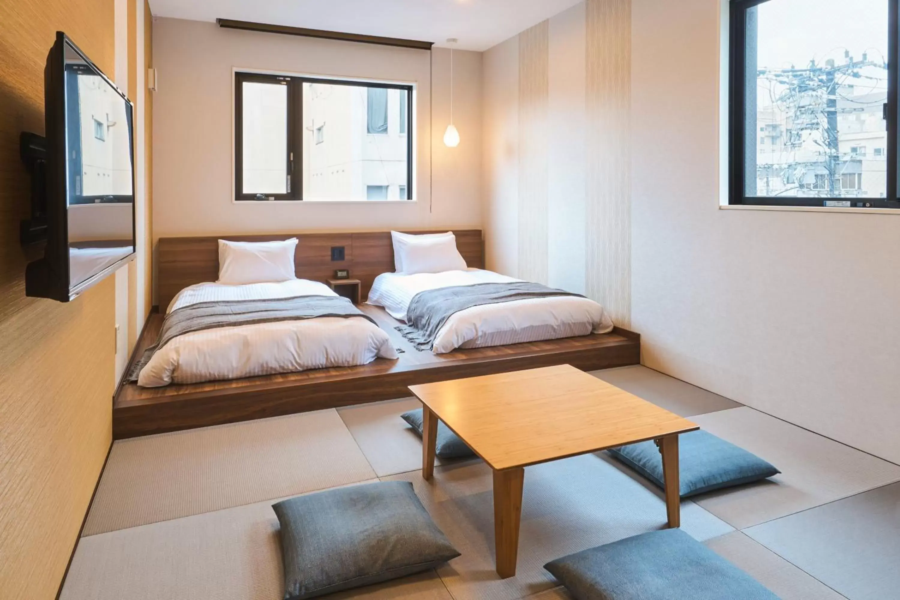 Photo of the whole room, Bed in M's Hotel Gojo Naginatagiri