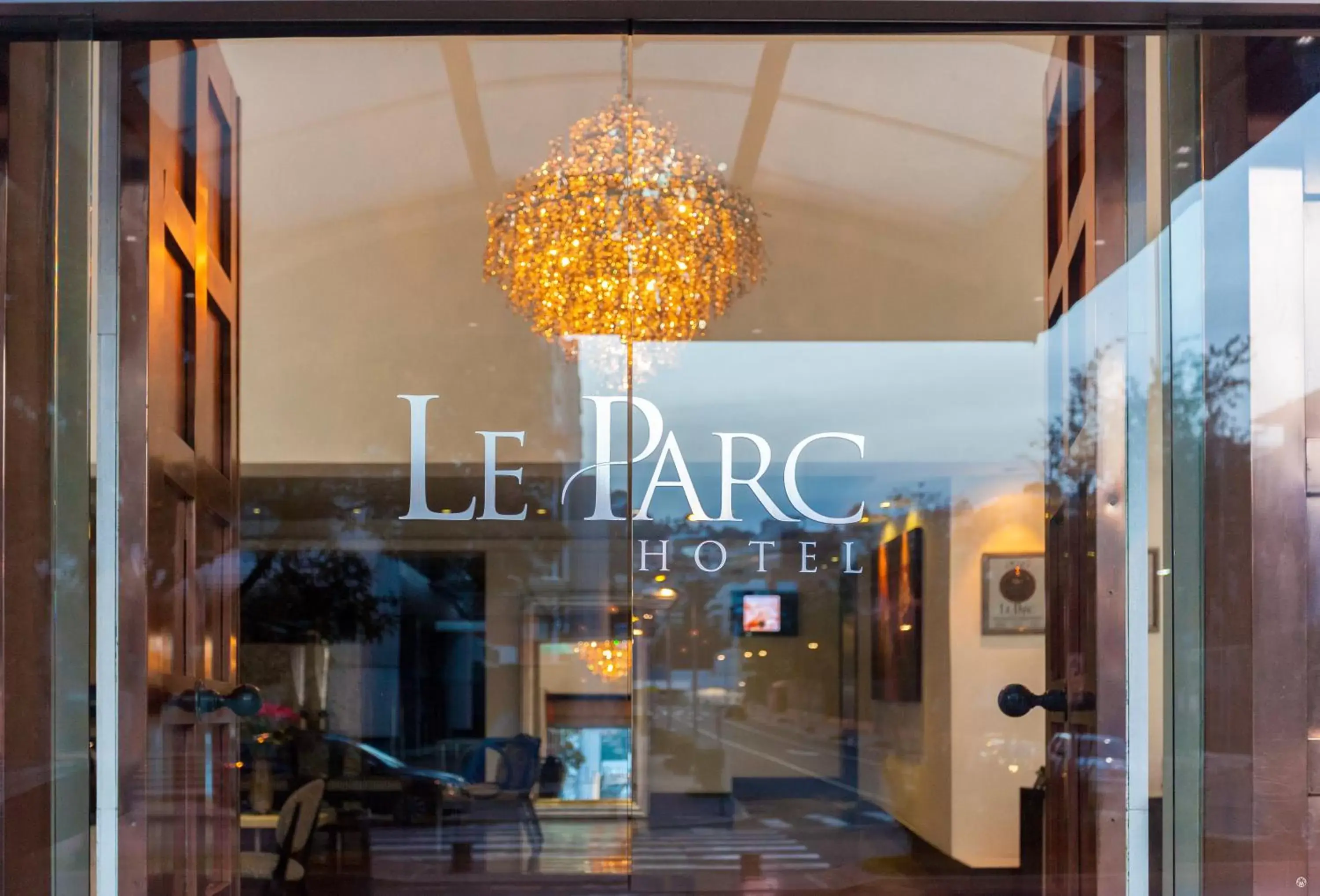 Facade/entrance in Le Parc Hotel, Beyond Stars