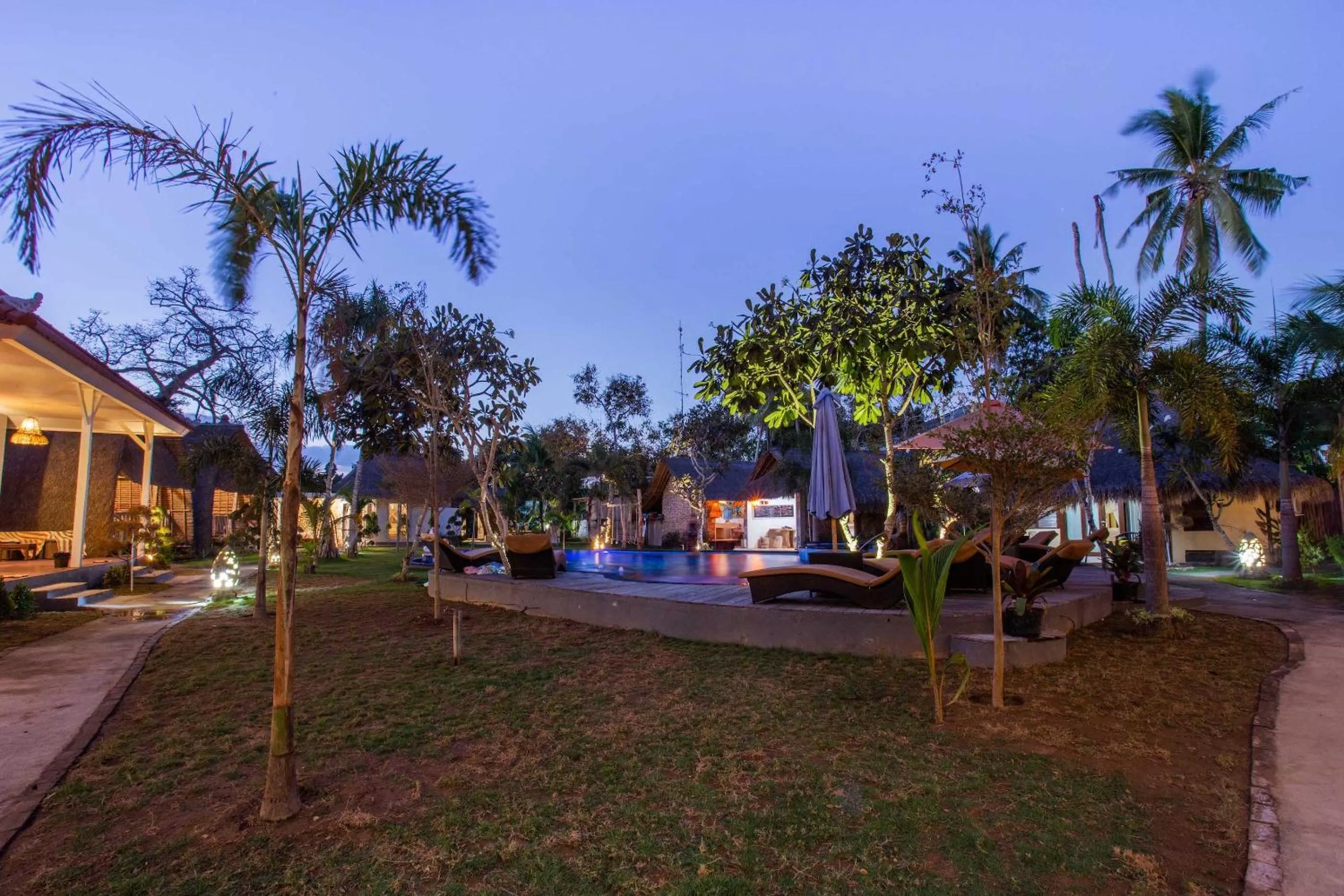 Garden in Sanghyang Bay Villas