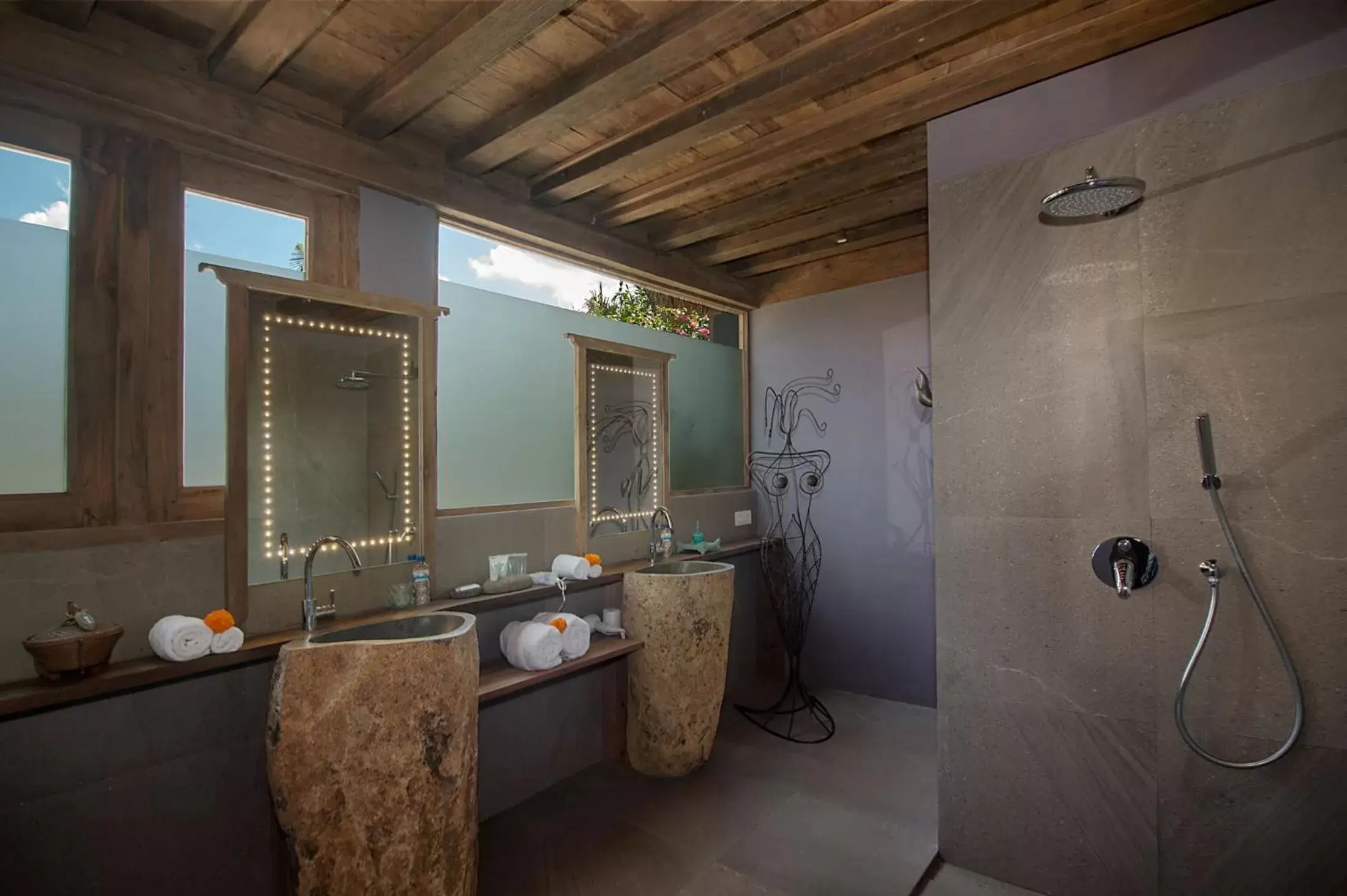 Shower, Bathroom in Blue Karma Dijiwa Ubud