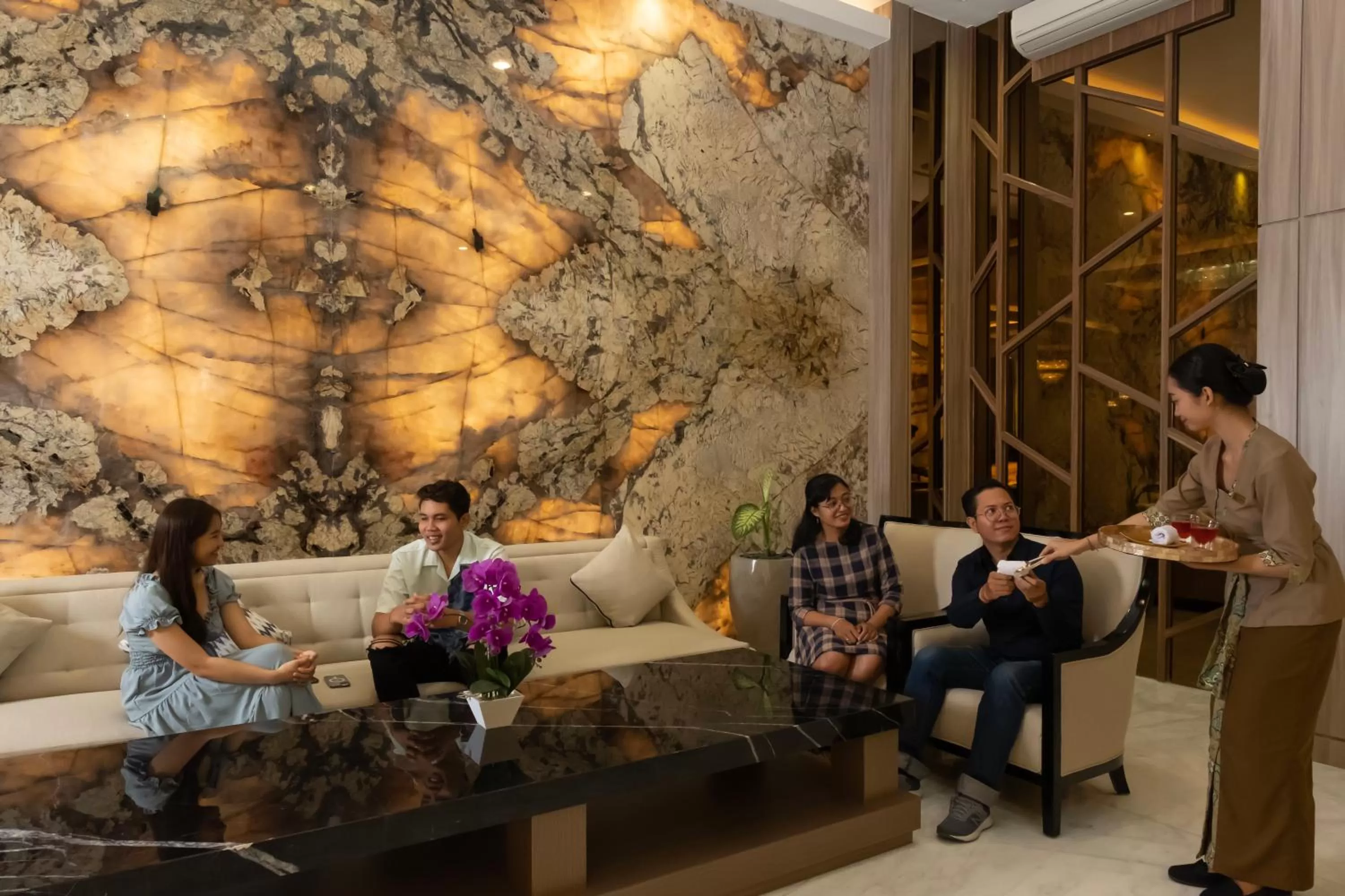 Lobby or reception in Dream of Aventus Hotel Kuta