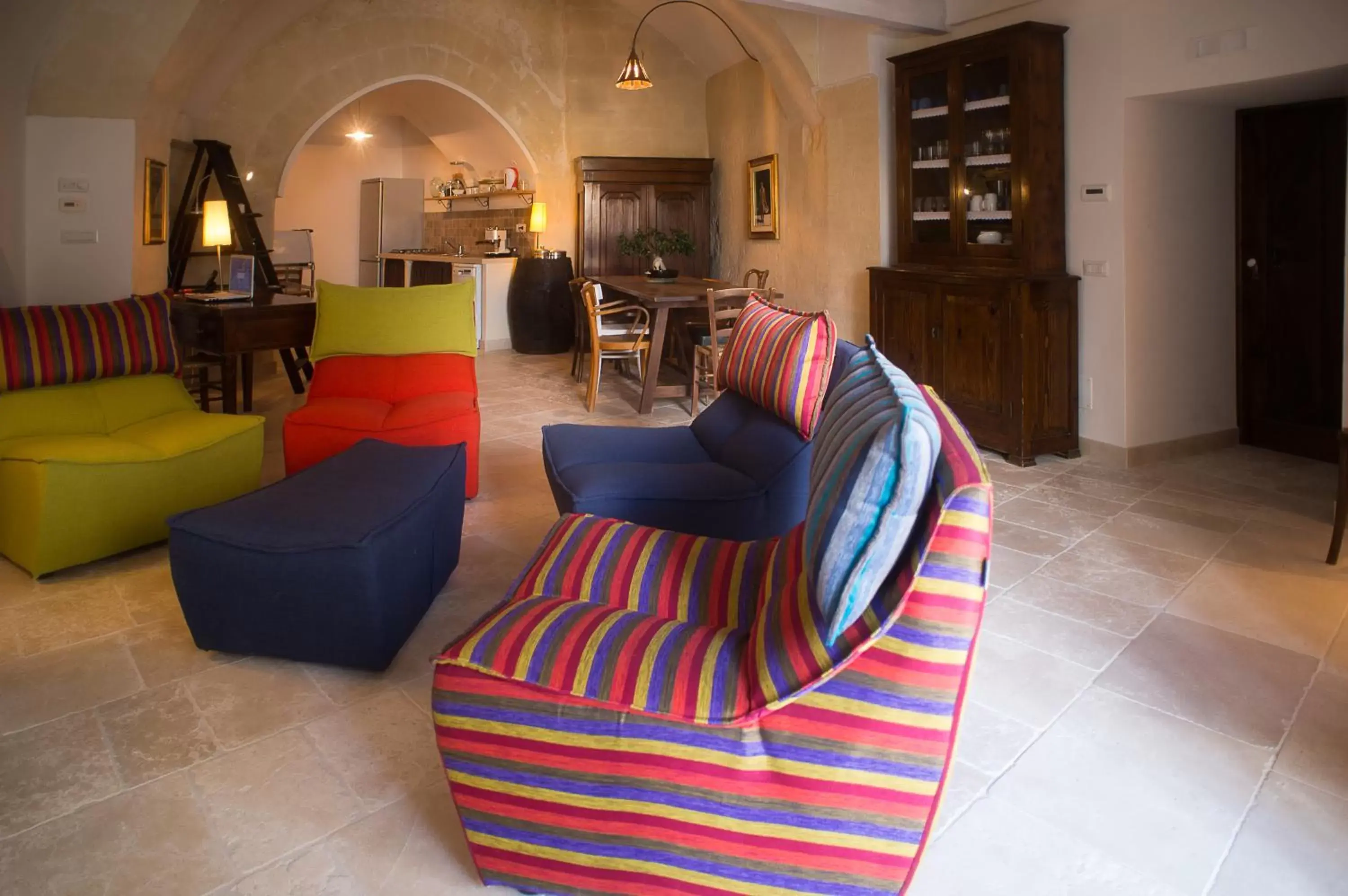 Living room, Seating Area in B&B La Corte