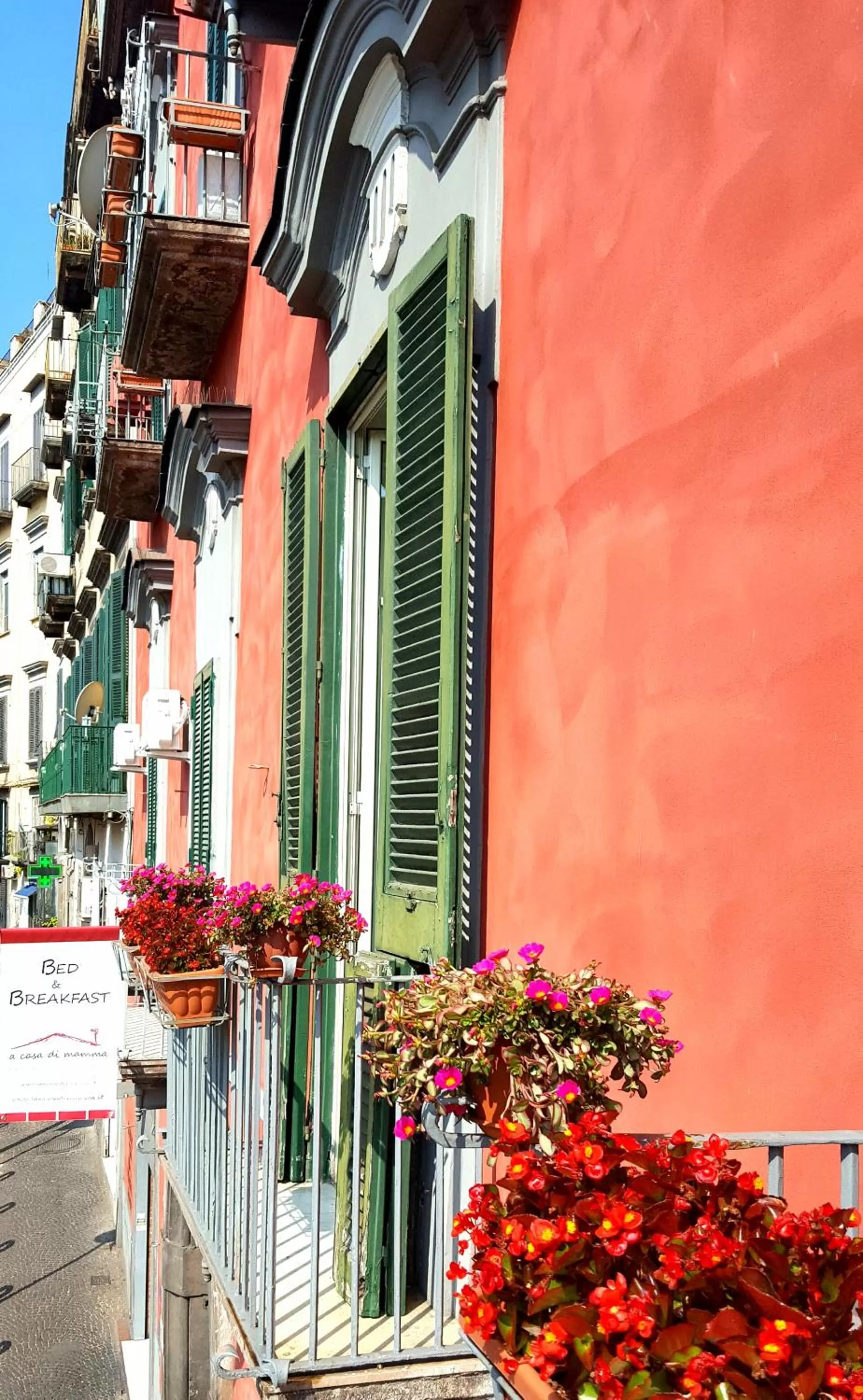 City view in A Casa di Mamma