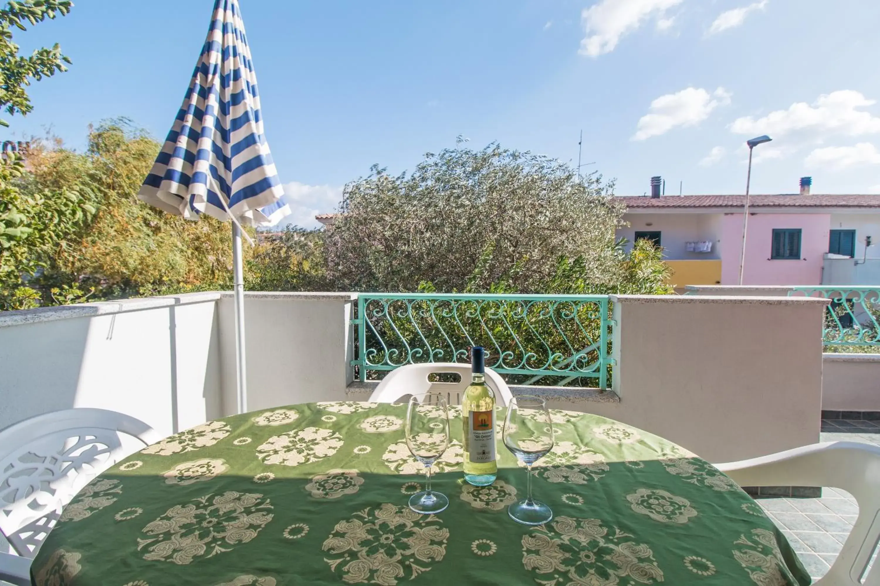 Balcony/Terrace in Residenza Gli Ontani