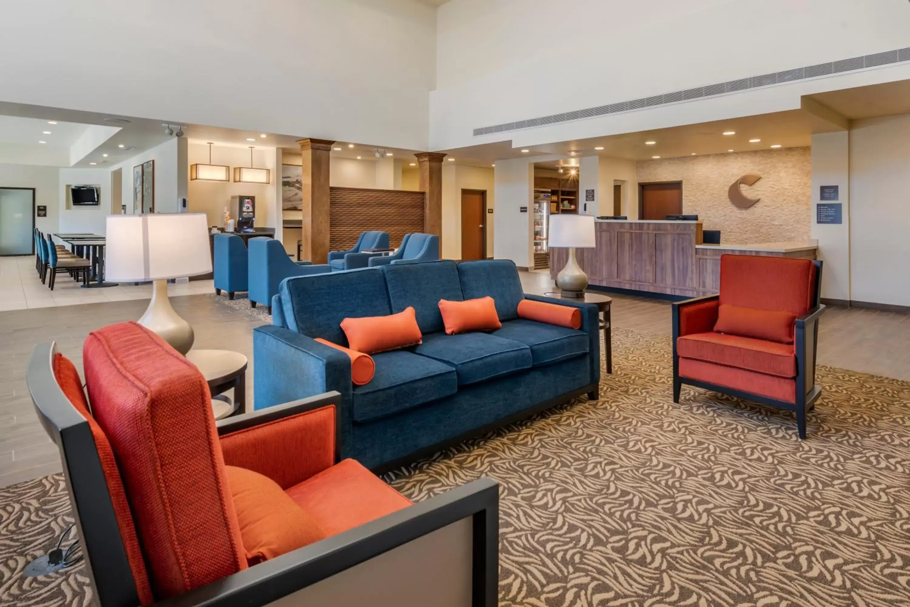 Lobby or reception, Seating Area in Comfort Suites Broomfield-Boulder/Interlocken