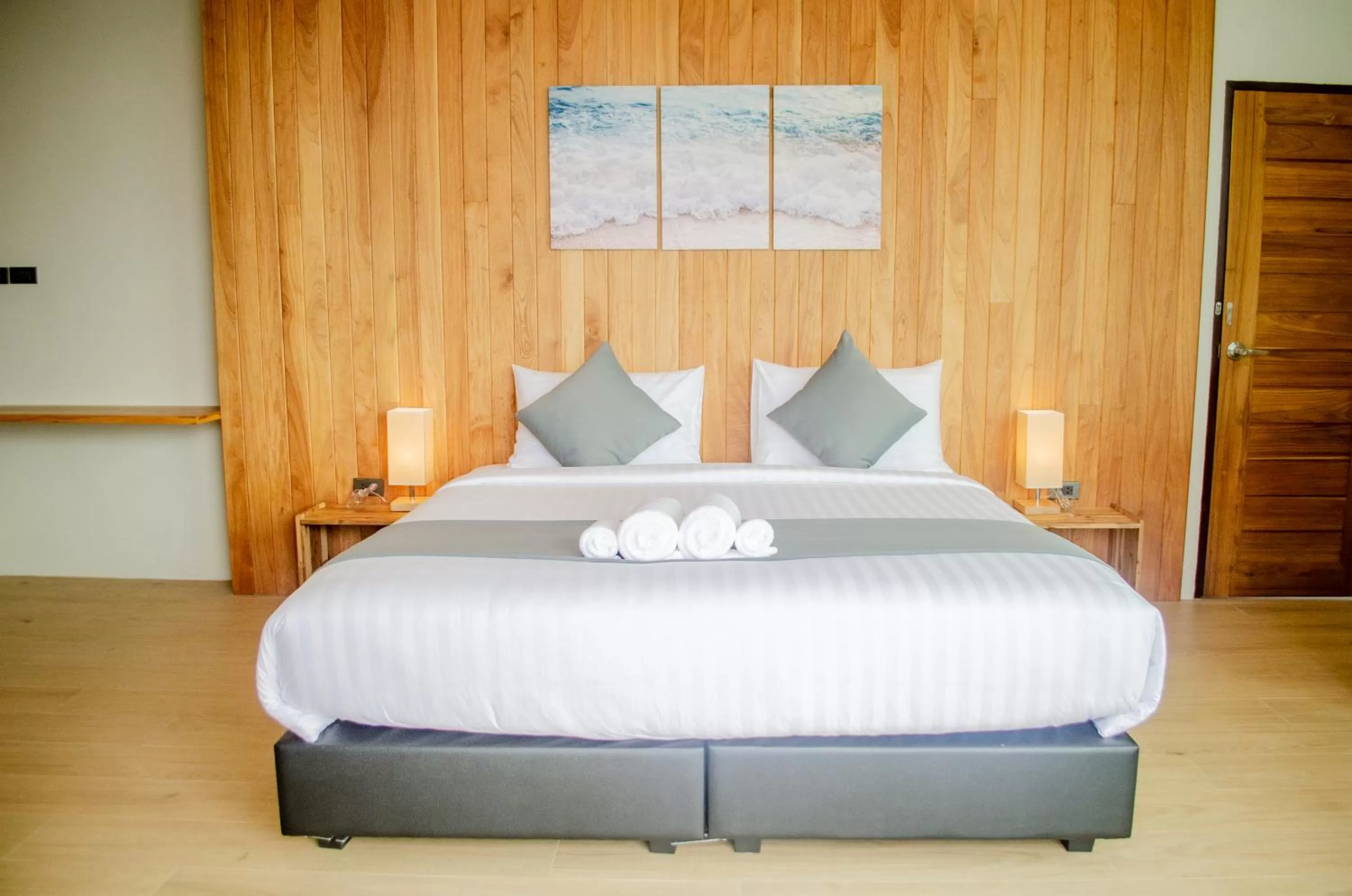 Bed in Ao Luek Panoramic Pool-SHA Plus