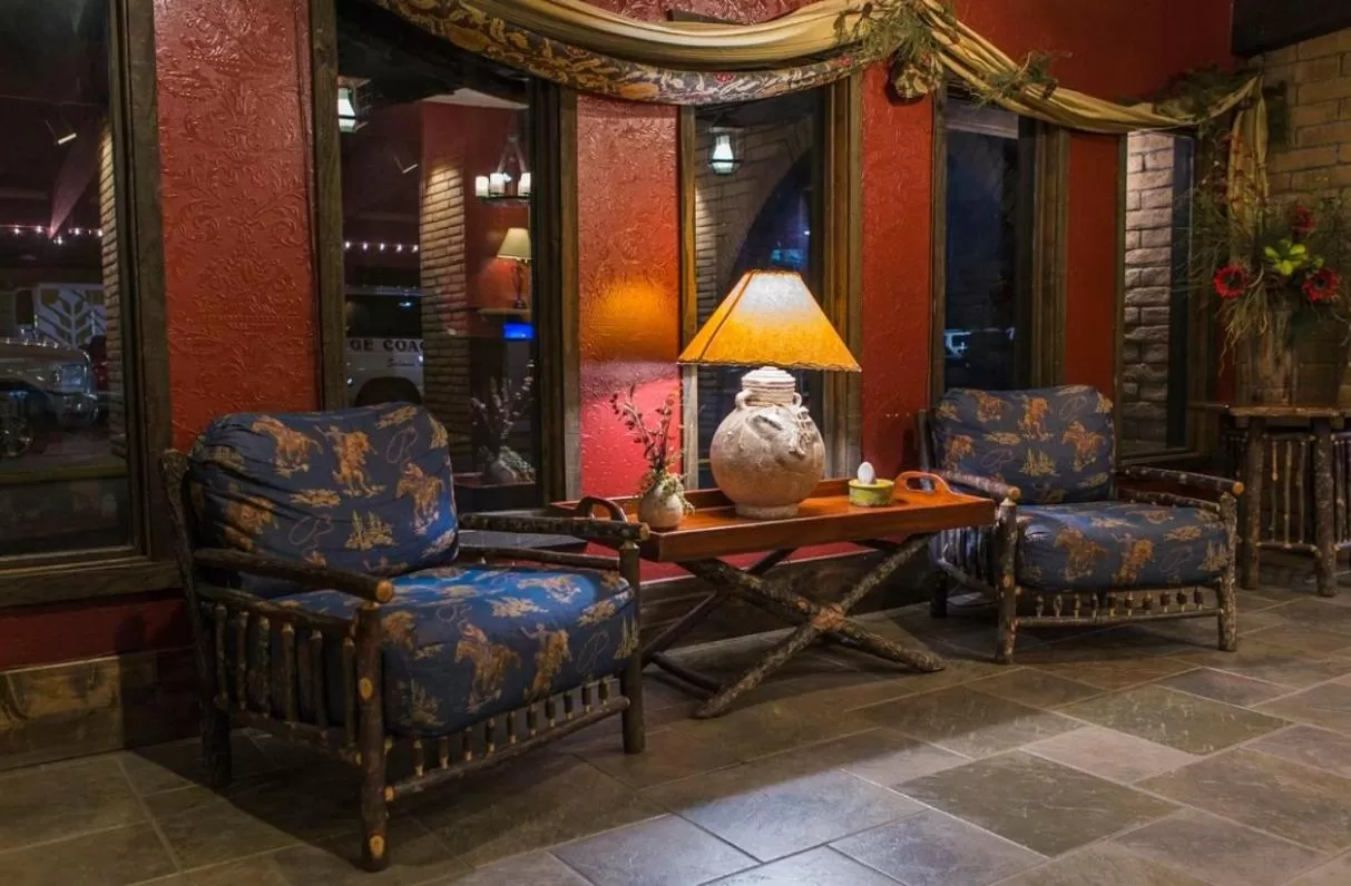 Lobby or reception in The Stagecoach Inn