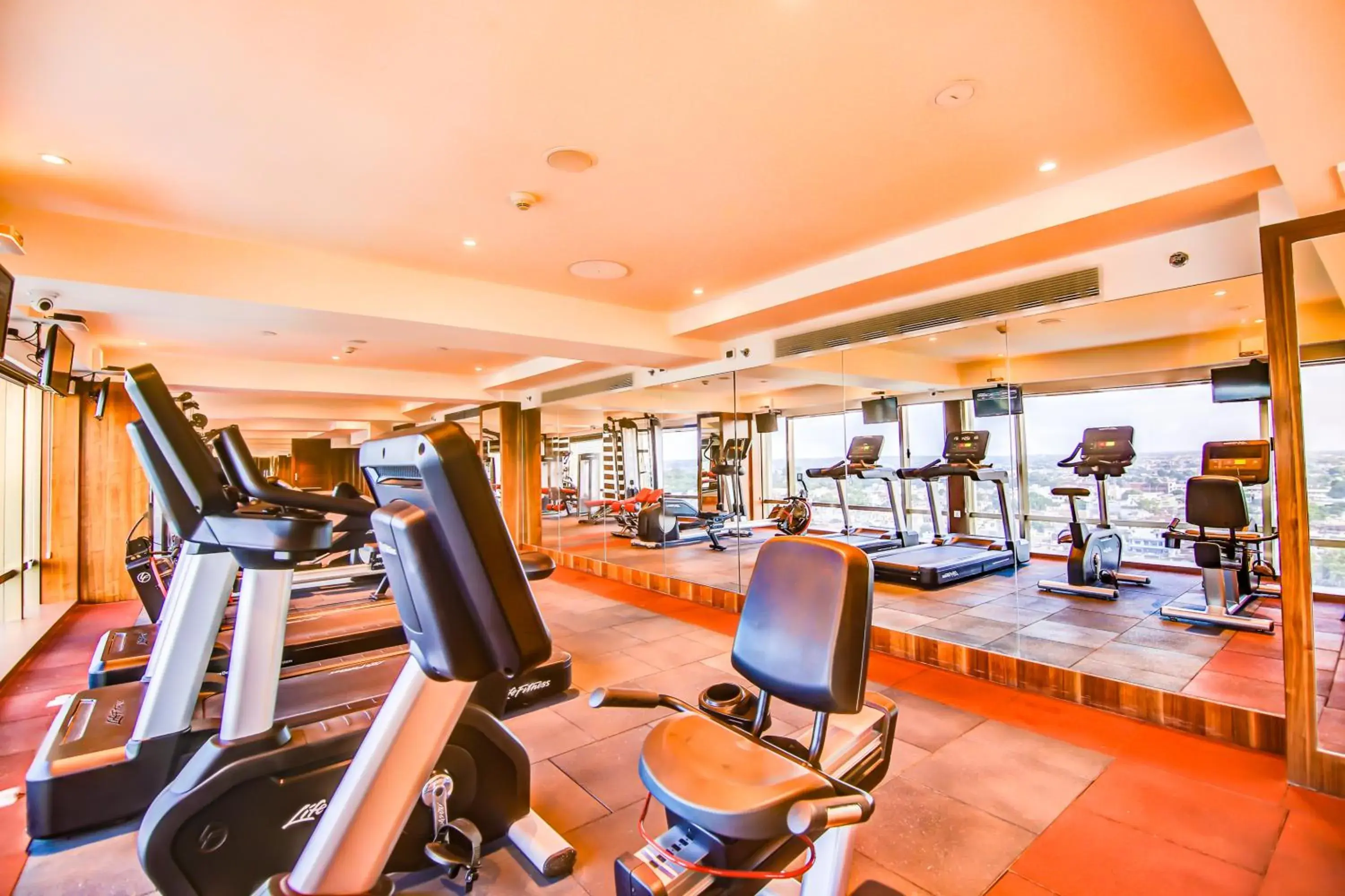 Fitness centre/facilities, Fitness Center/Facilities in Radisson Blu Gorakhpur