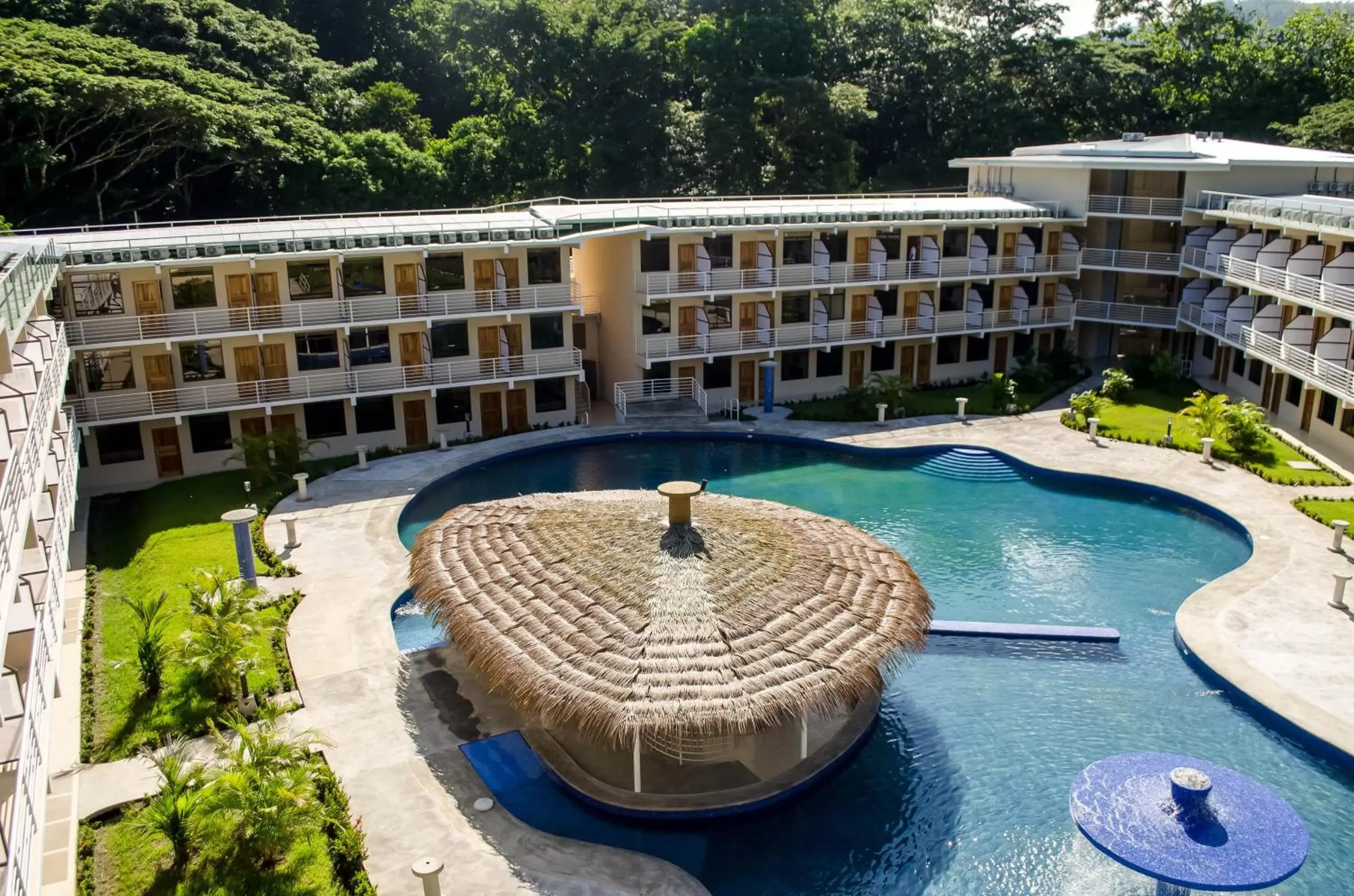 Bird's eye view, Pool View in Hotel Arenas en Punta Leona